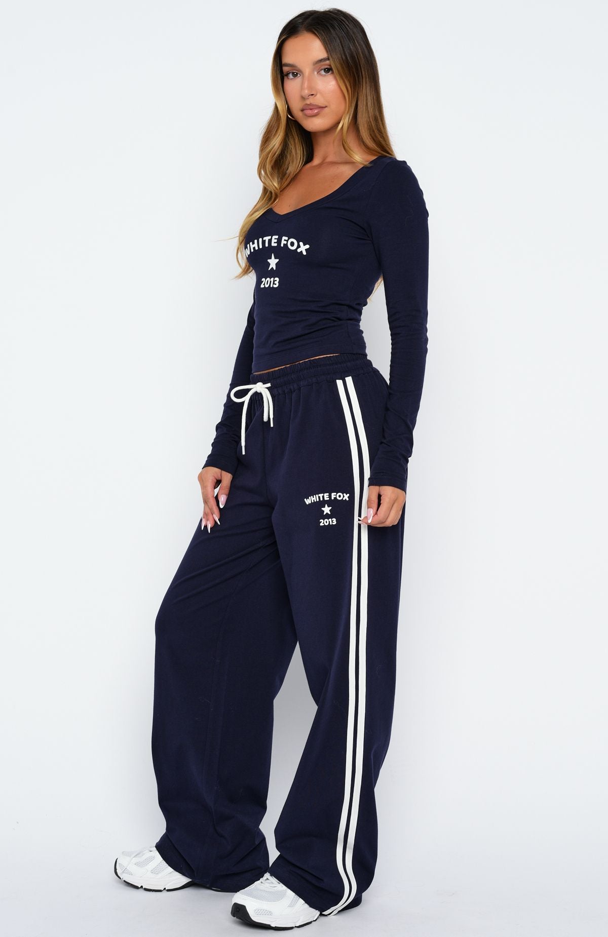 Found You Out Track Pants Navy - Image 3