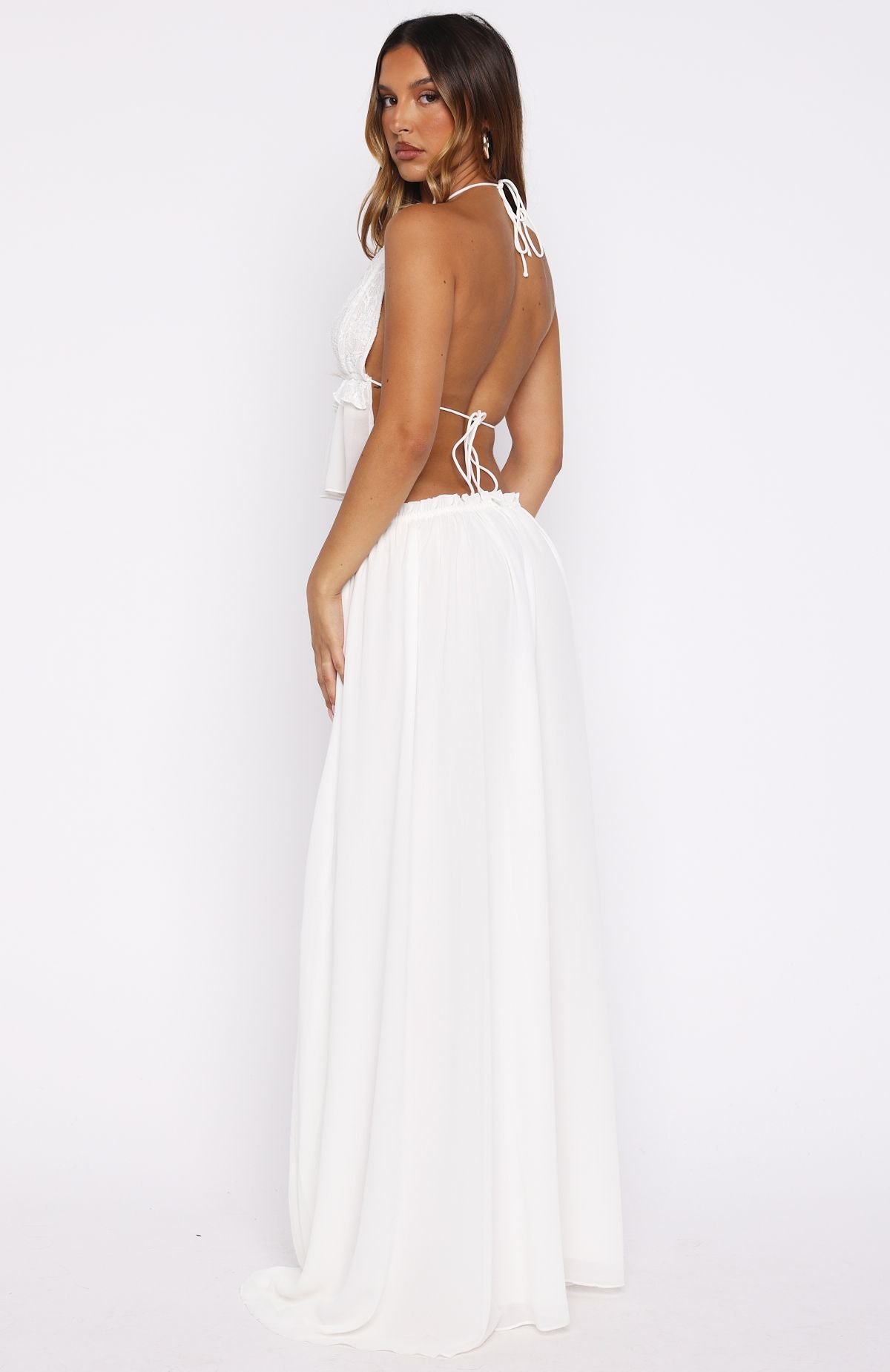 Pure Magic Maxi Skirt White - Image 5