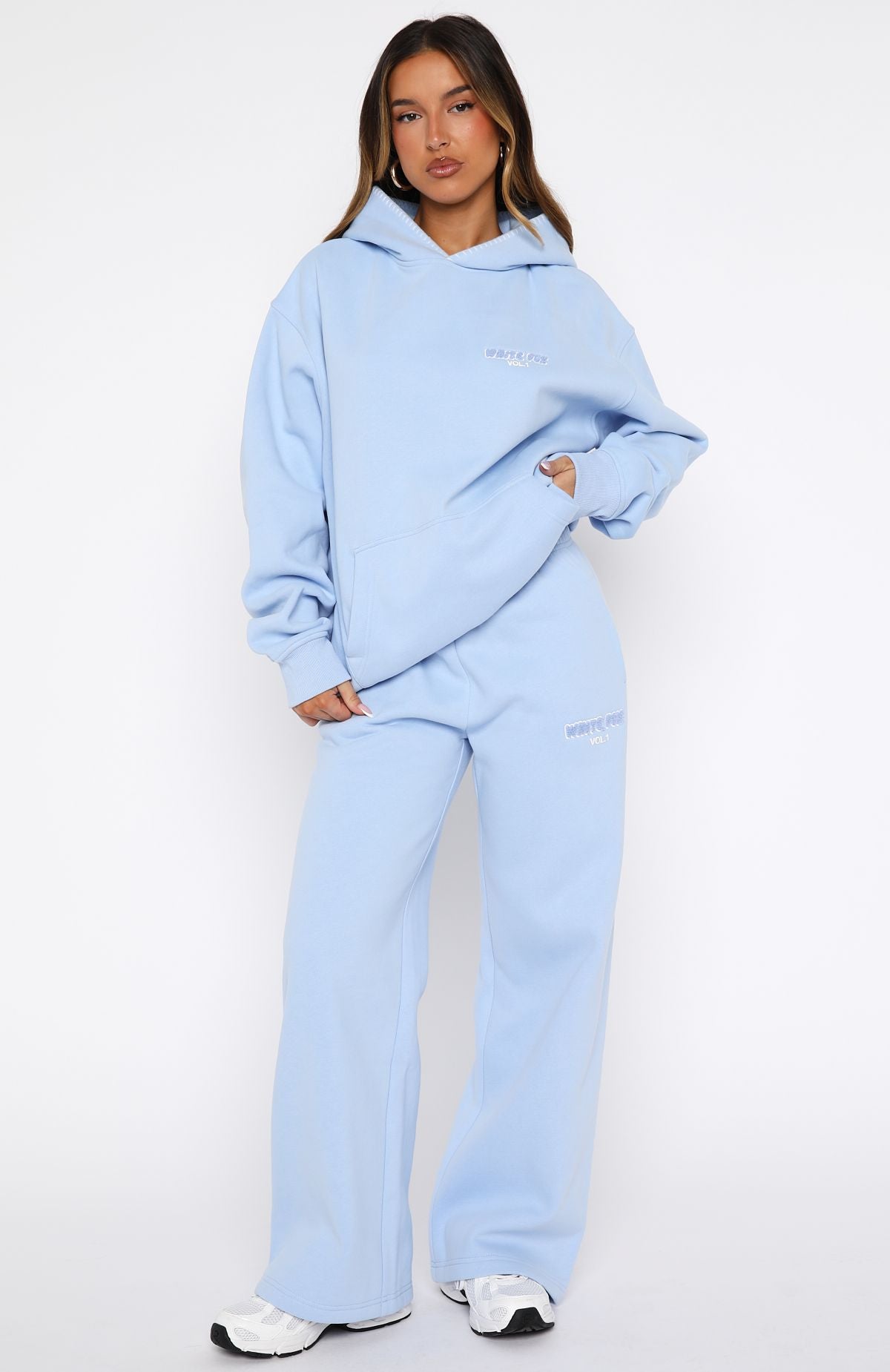 Vol. 1 Oversized Hoodie Blue - Image 6