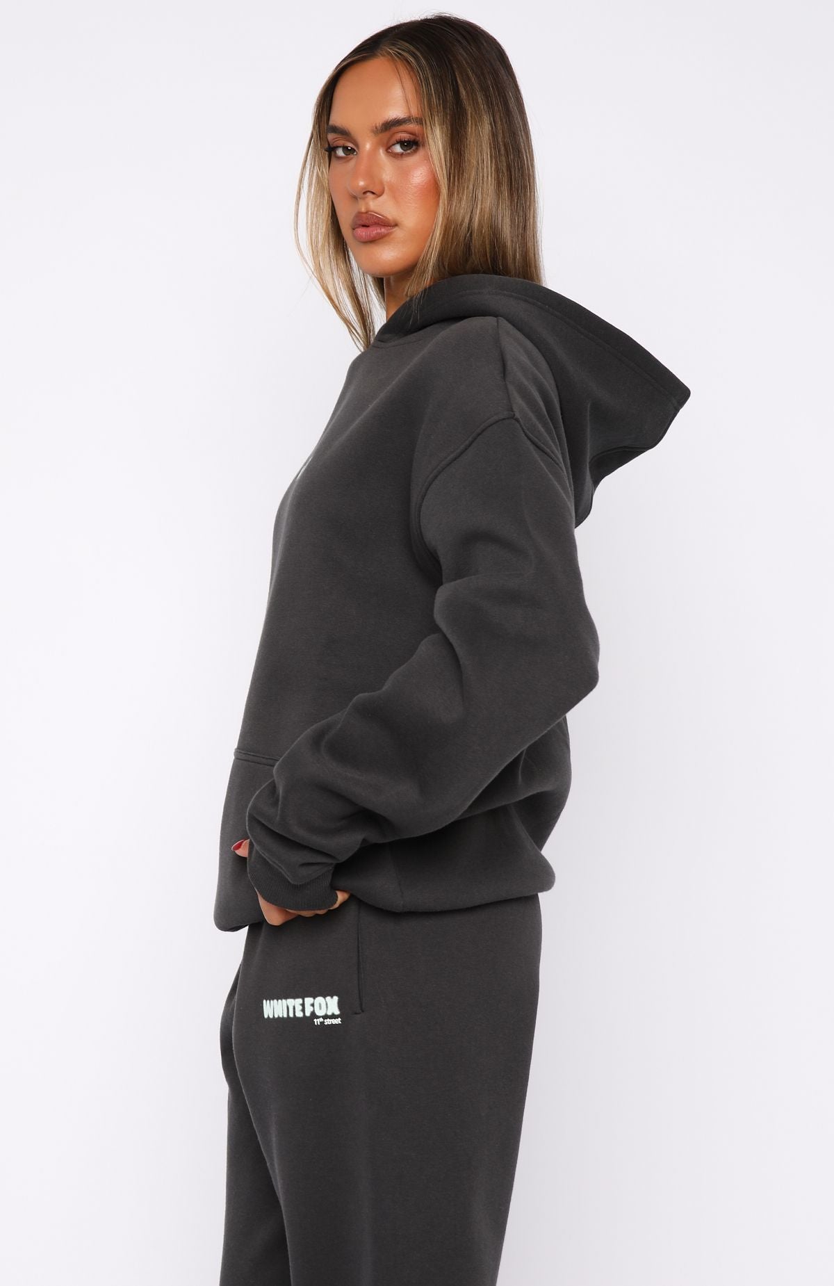 11th Street New York Or Nowhere Oversized Hoodie Matcha Crumble - Image 4