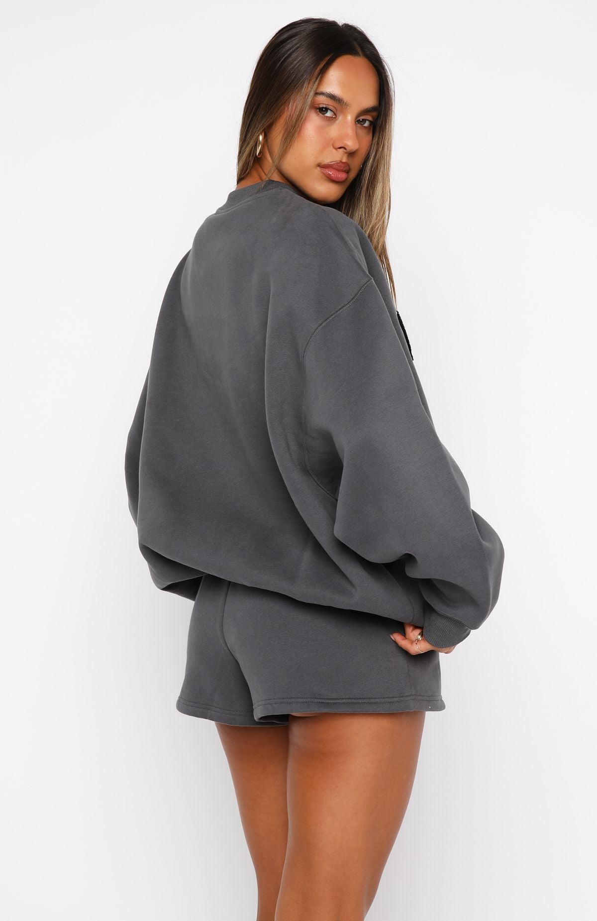 Daydreamers Madeline Drop Shoulder Sweater Volcanic - Image 4