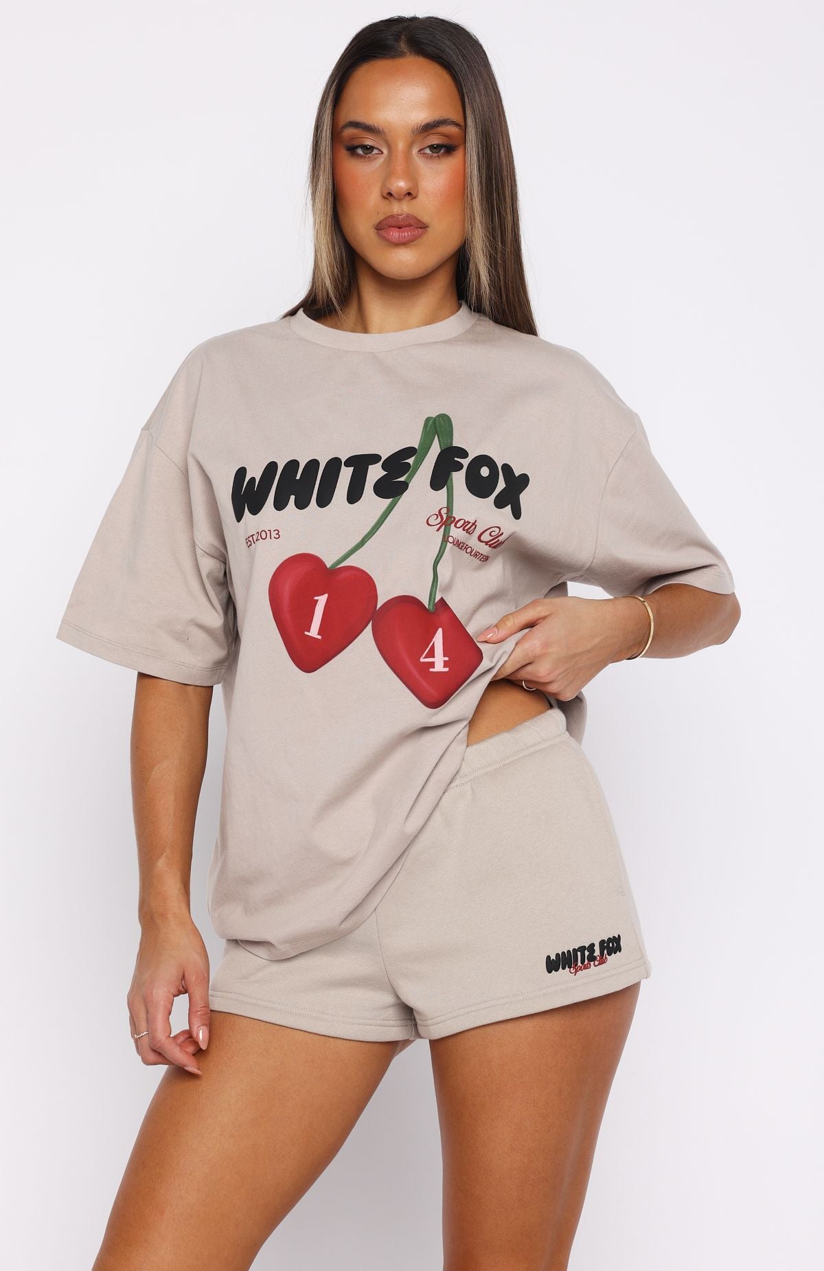 Club 14 Trinity Lounge Shorts Moon - Image 2