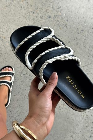 Joe Sandals Black/Cream