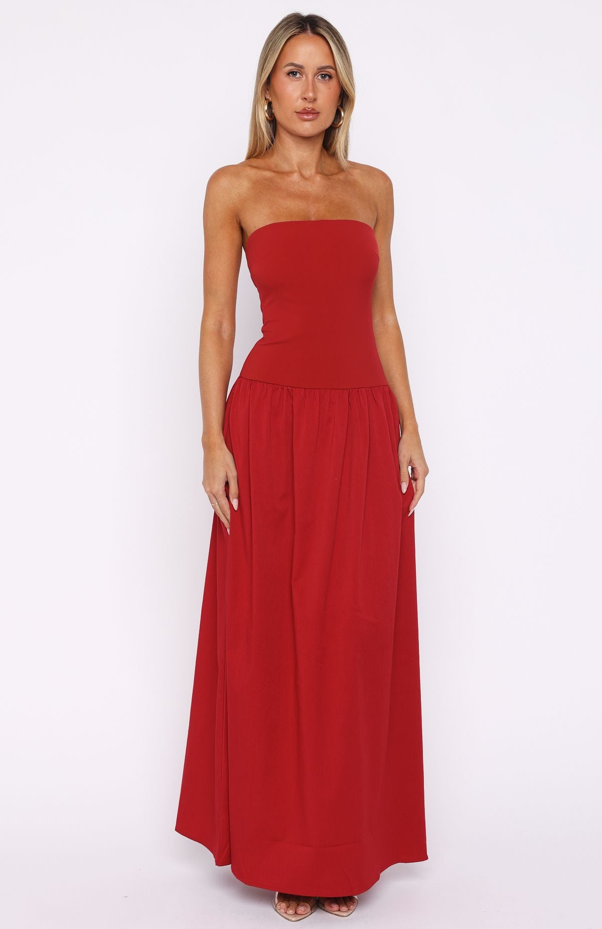 Take Back Maxi Dress Red - Image 2