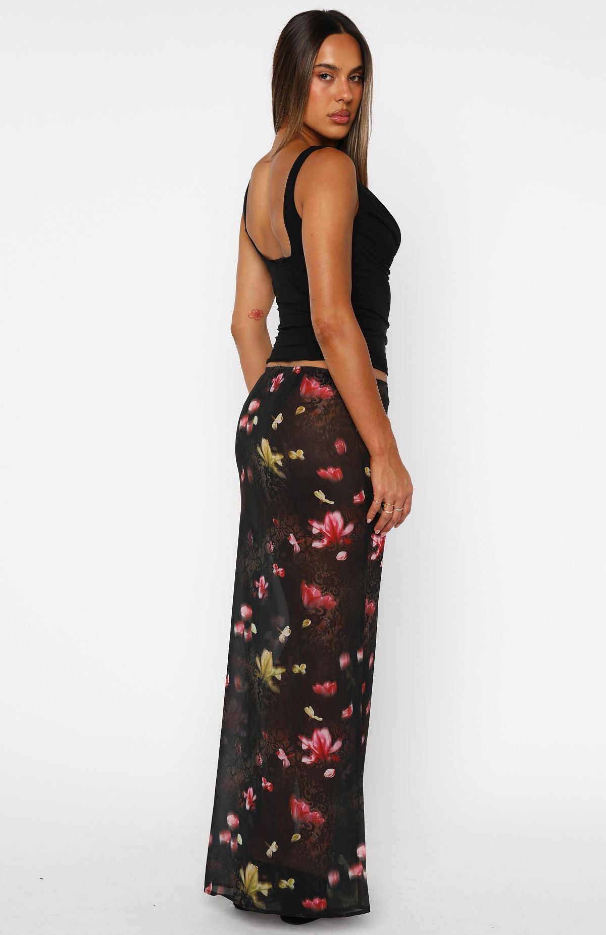 Sunday Strolls Maxi Skirt Lace And Bloom - Image 4