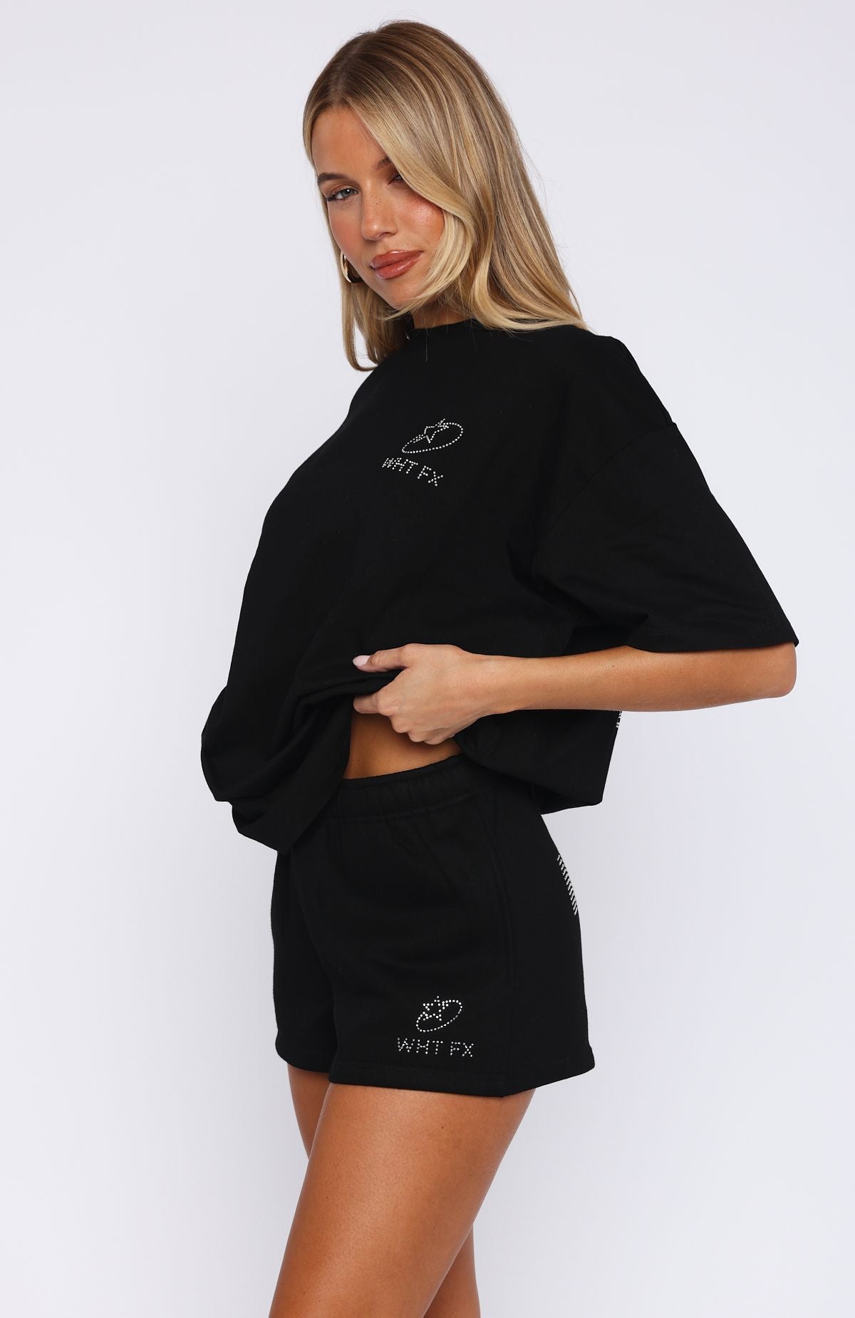 Always Shining Lounge Shorts Black - Image 3