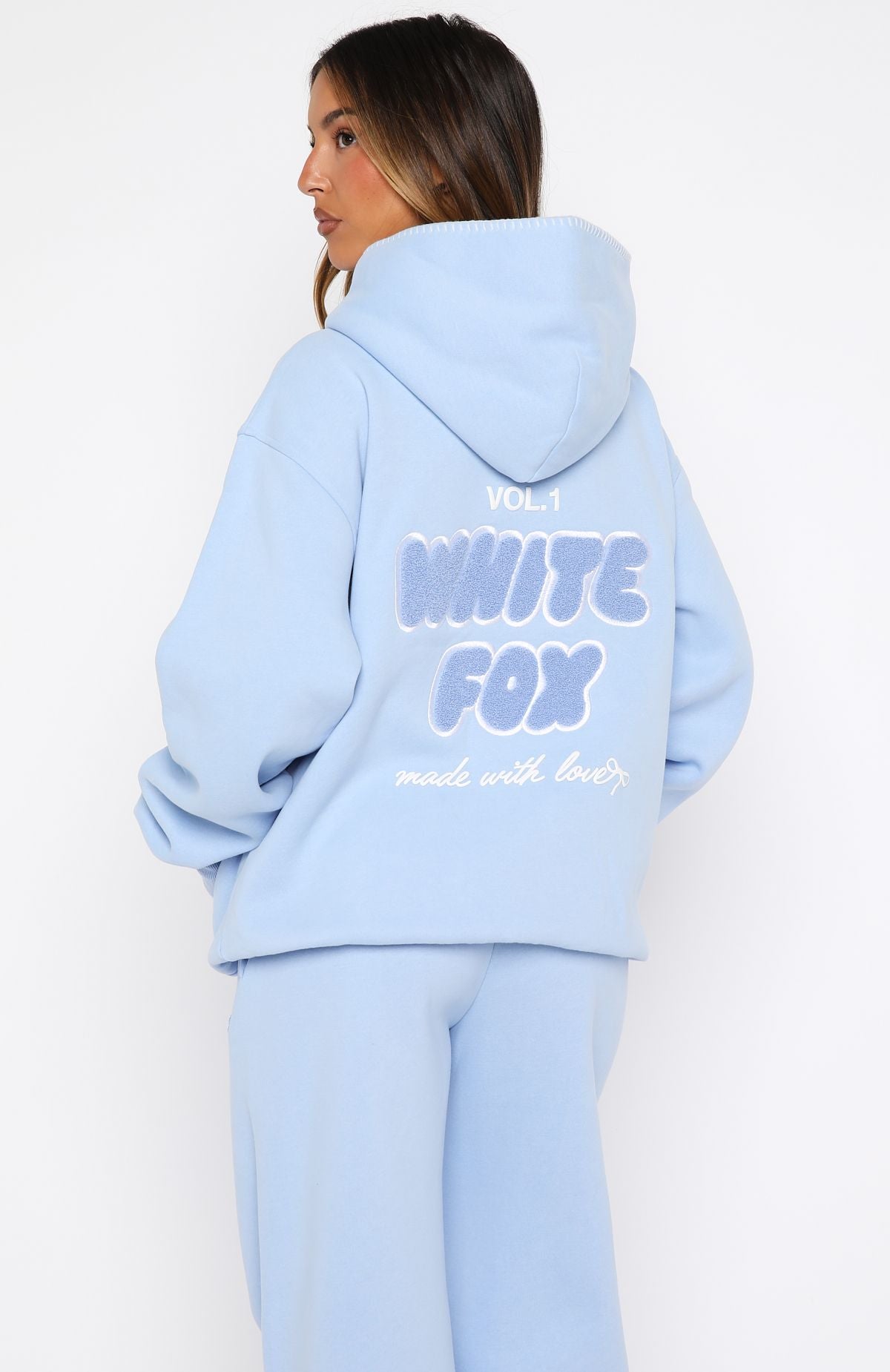 Vol. 1 Oversized Hoodie Blue - Image 5