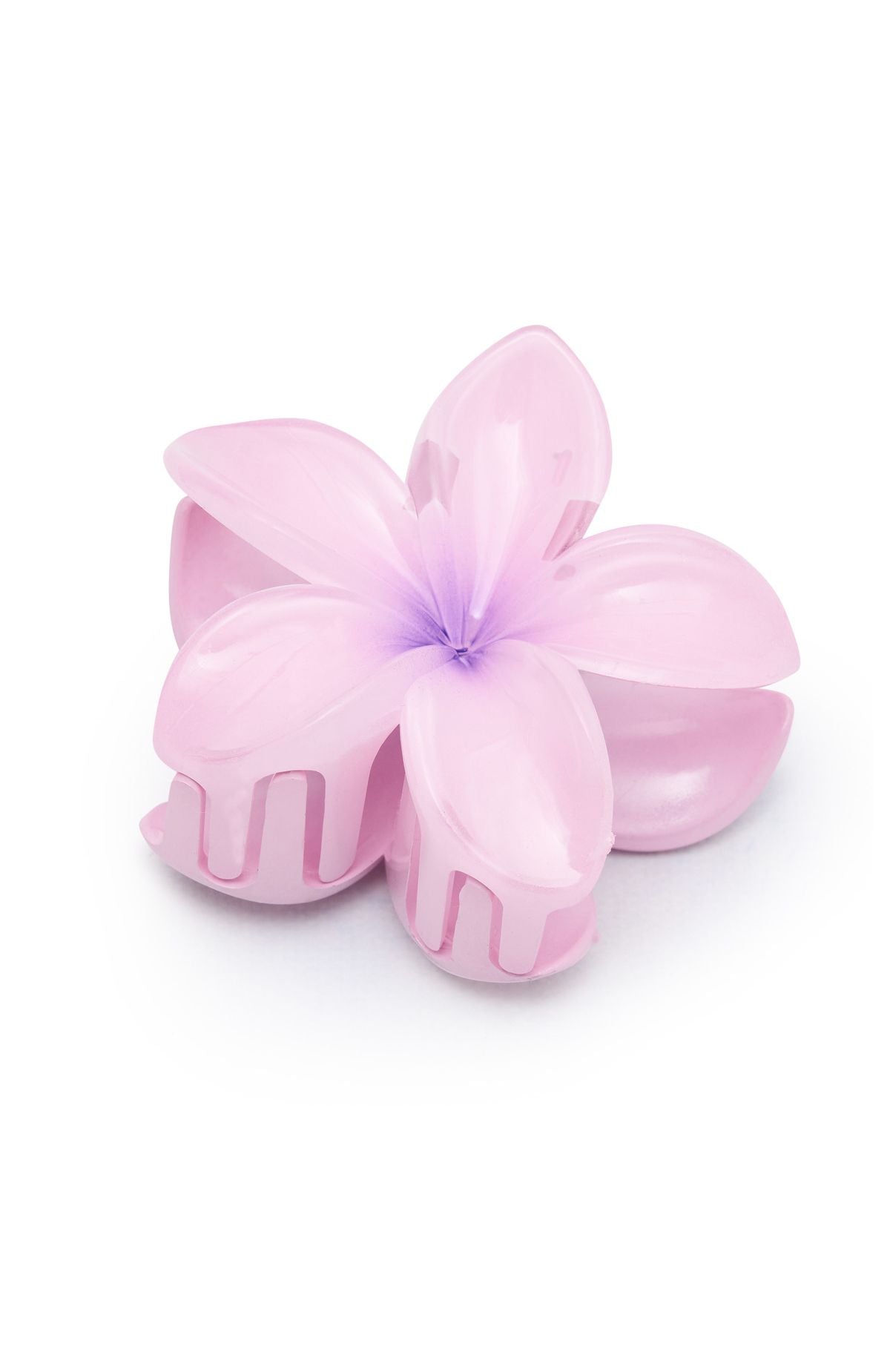 Floral Charm Hair Clip Lilac - Image 2