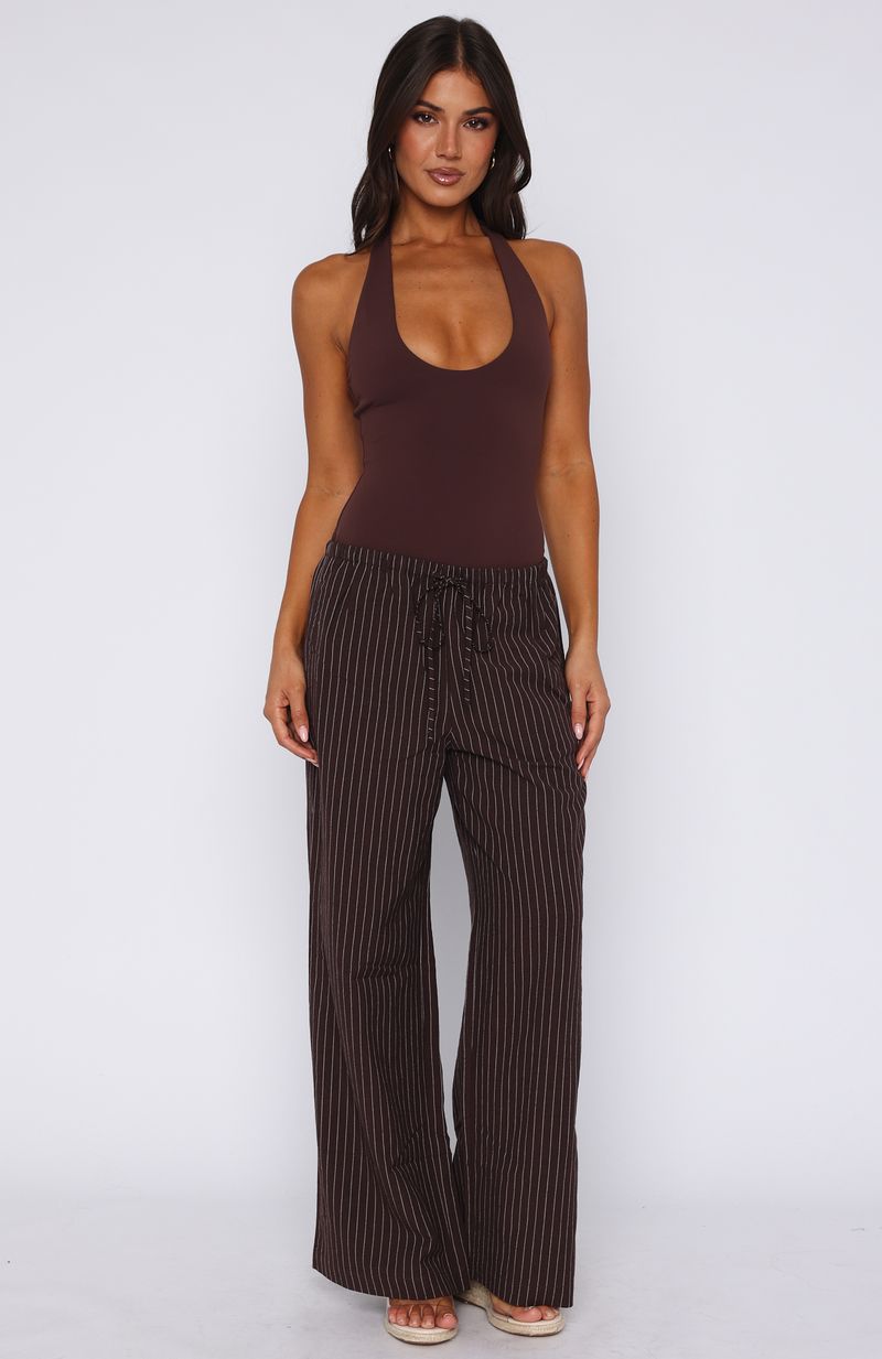 Lost Your Chance Pants Chocolate - Image 2