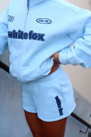 Ready To Go Lounge Shorts Baby Blue