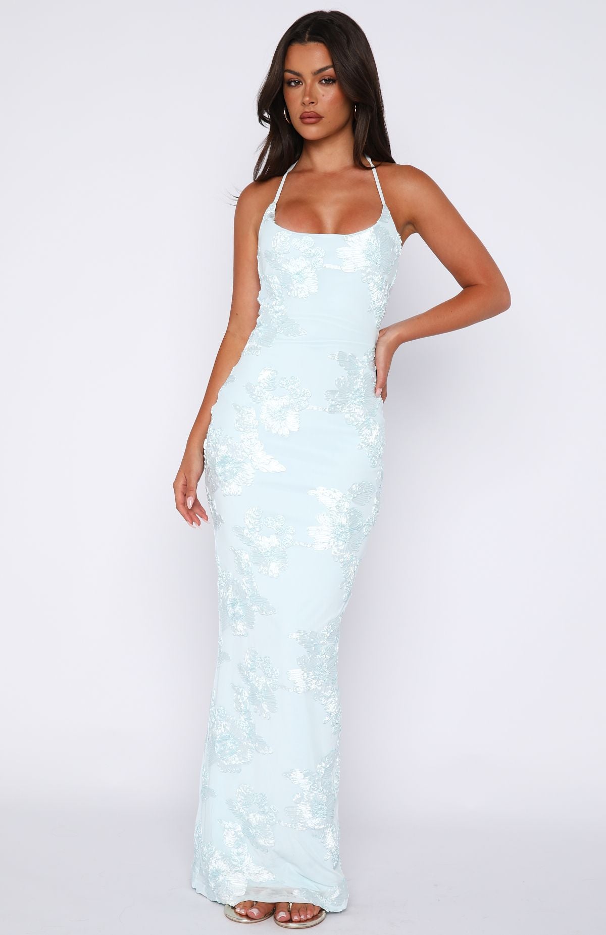 Summer Ready Maxi Dress Baby Blue - Image 2