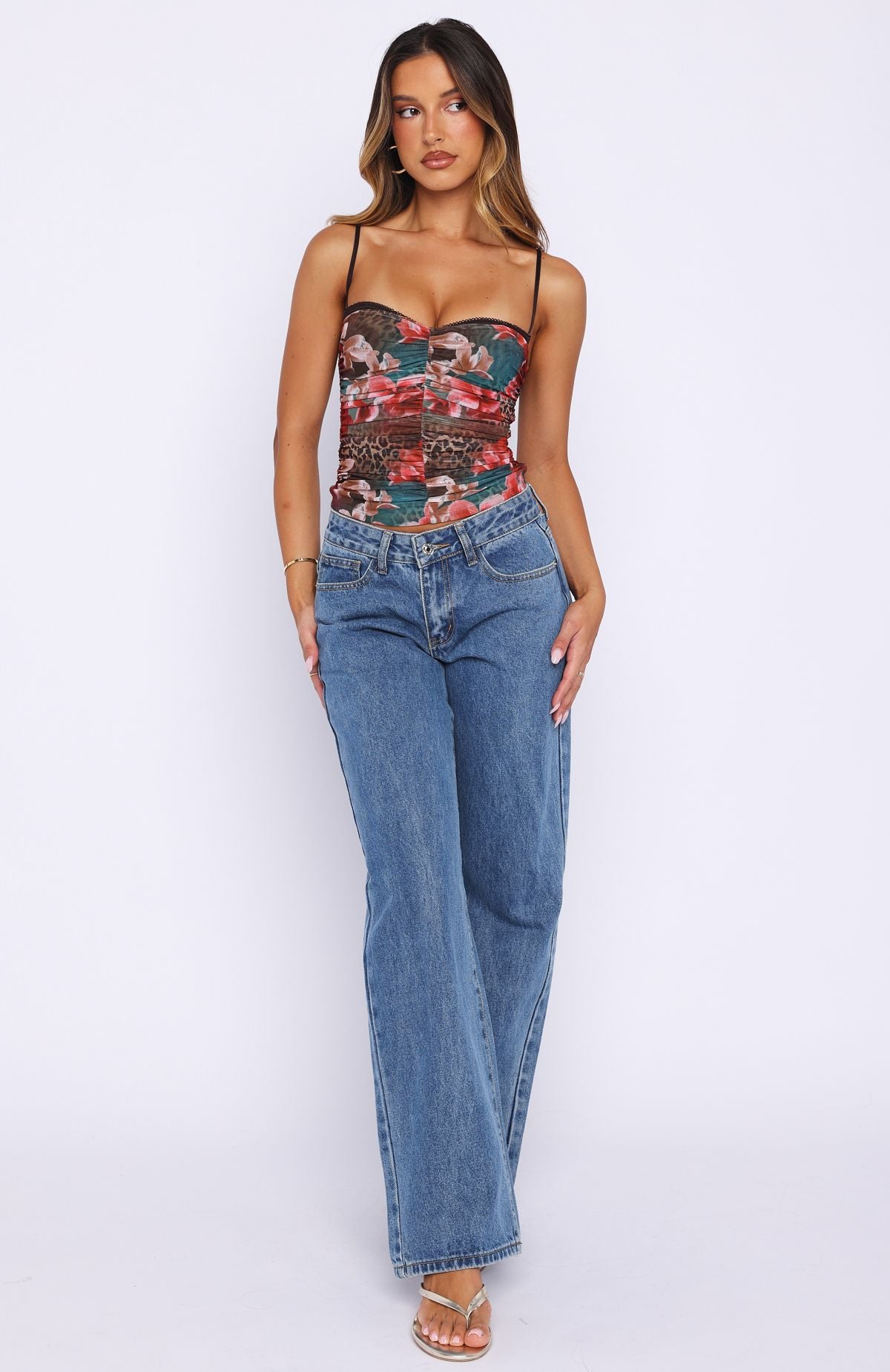 Remind Me Again Bustier Crimson Desire - Image 5