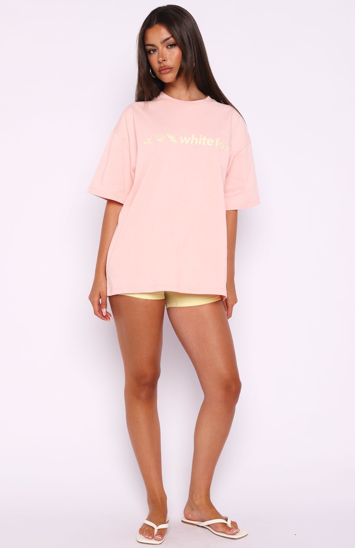 Tropic Rush Oversized Tee Pink - Image 5
