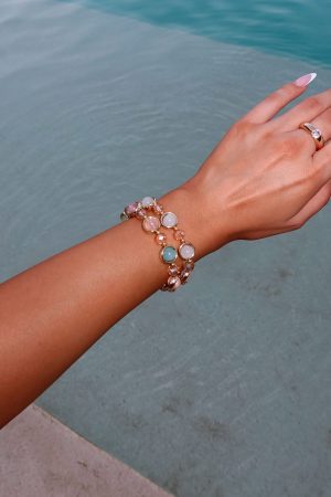 Allison Bracelet Set Multi/Gold