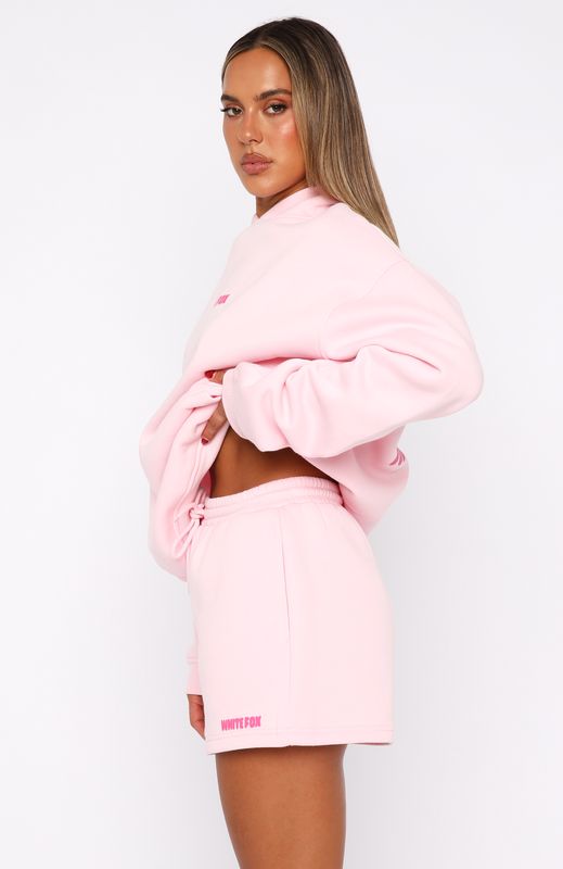 11th Street New York Or Nowhere Lounge Shorts Pink Sugar - Image 3