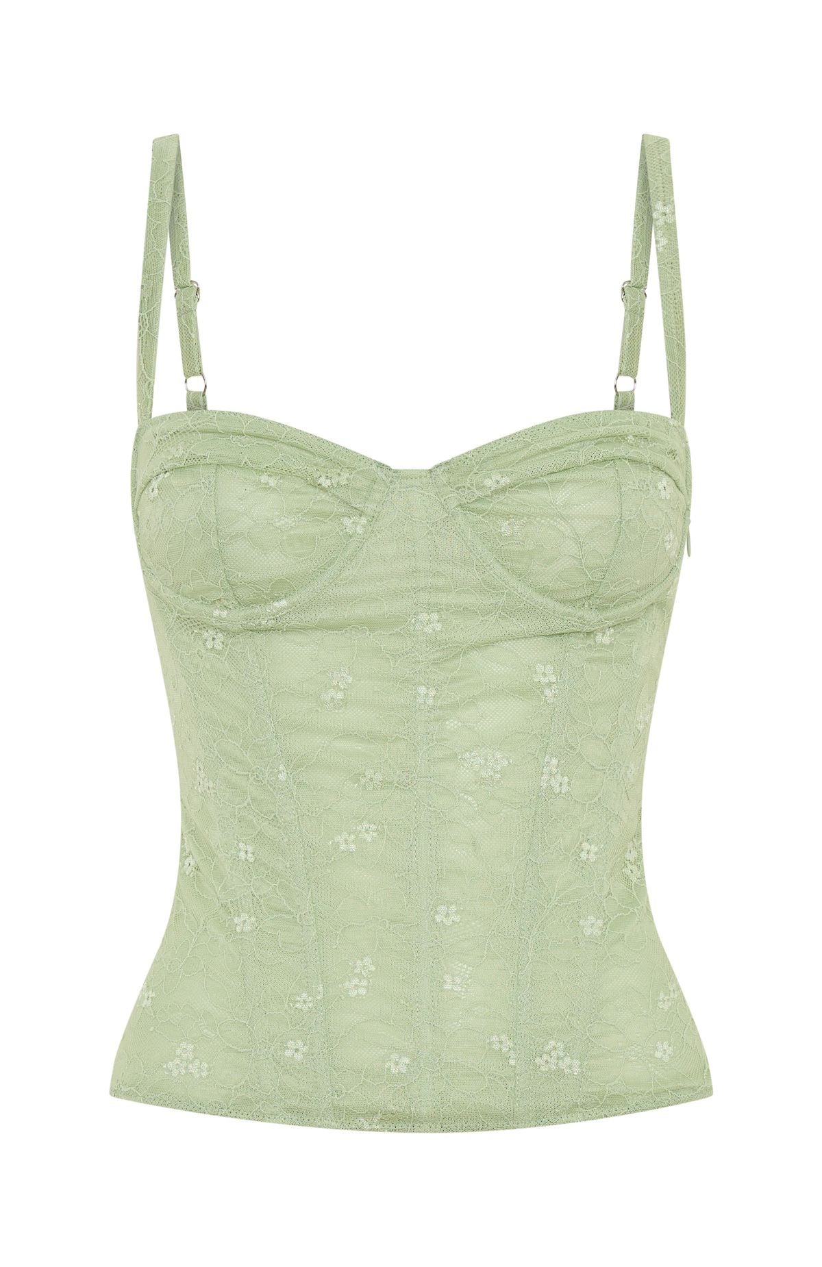 All The Thrills Bustier Sage - Image 7