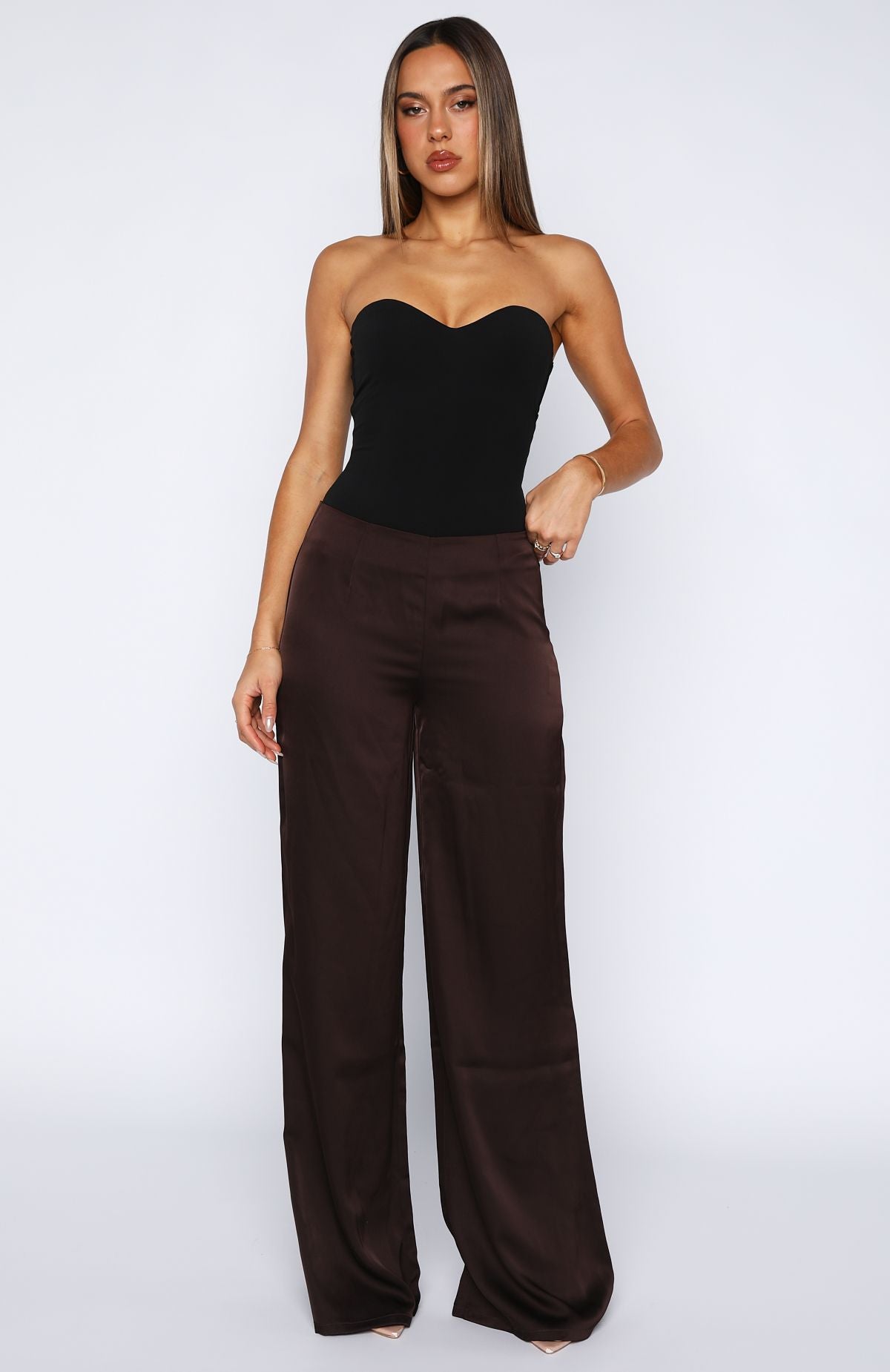 Can't Let Go Pant Chocolate - Image 2