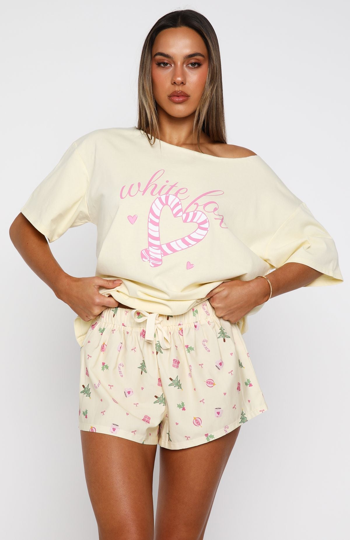 Sweetheart Pyjama Short Festive Flicker - Image 6