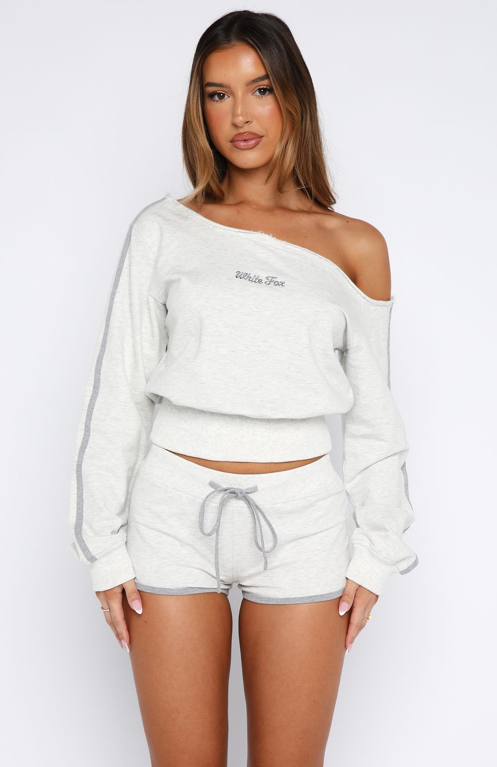 High Roller Shorts Grey Marle - Image 2