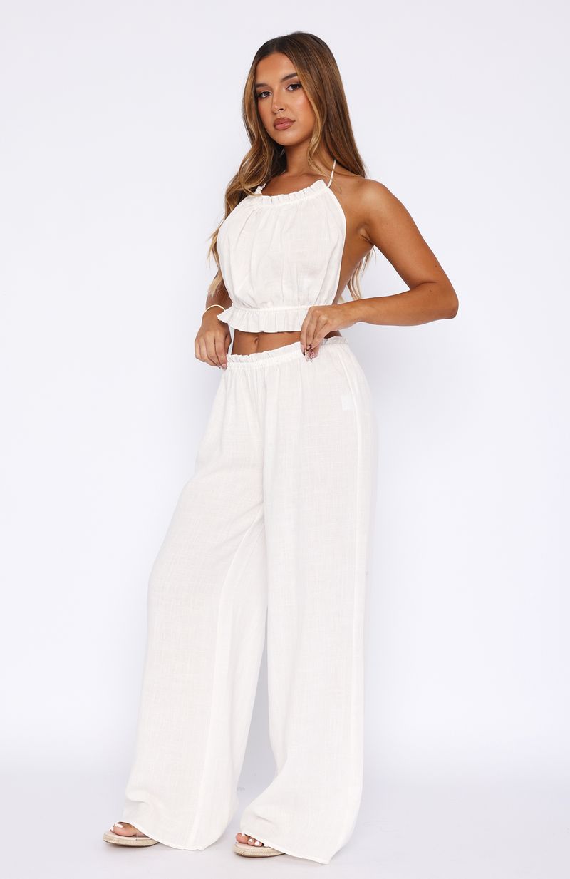 Take Me Away Pant White - Image 3