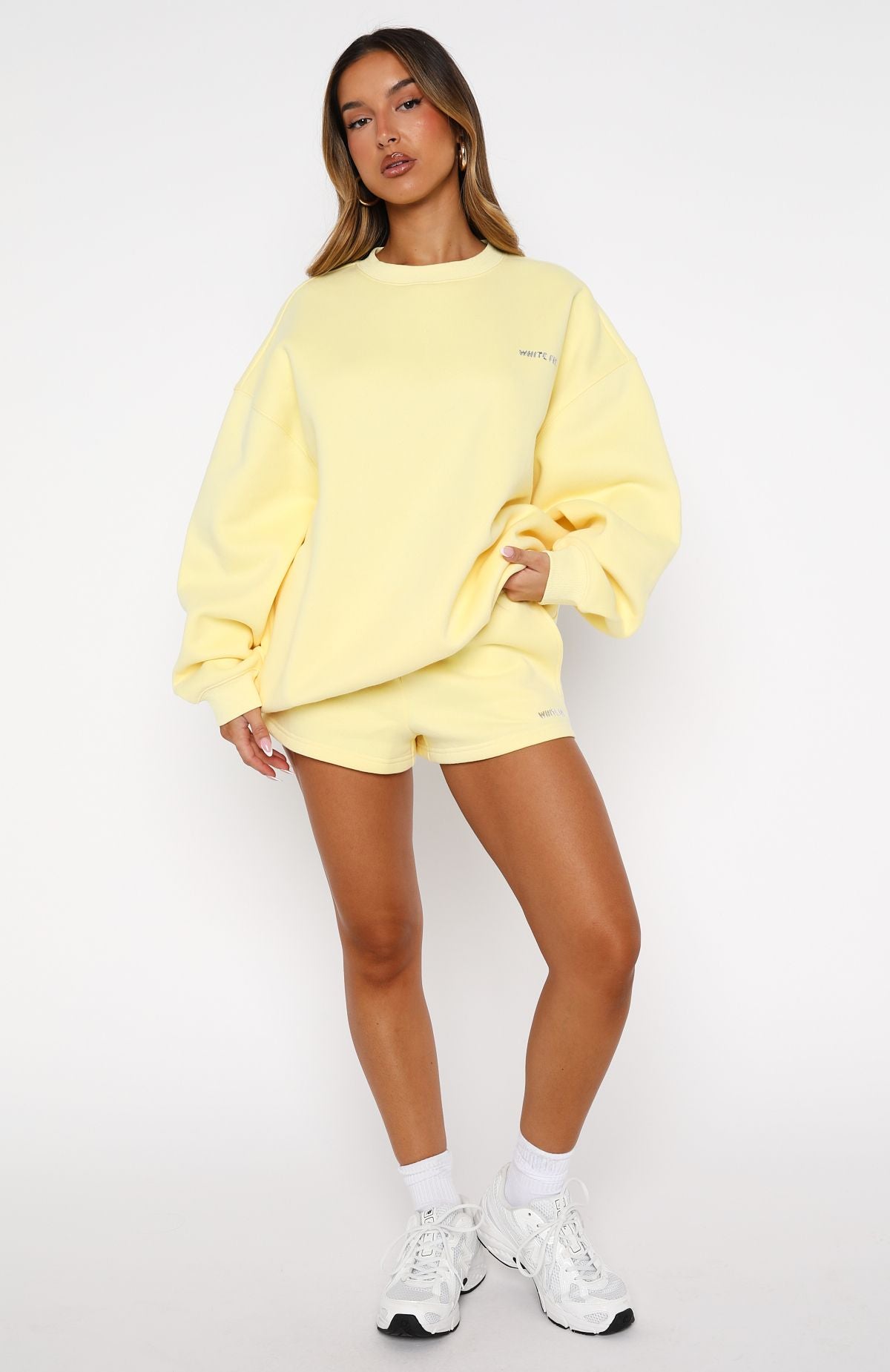 Test Drive Oversized Sweater Lemon - Image 5