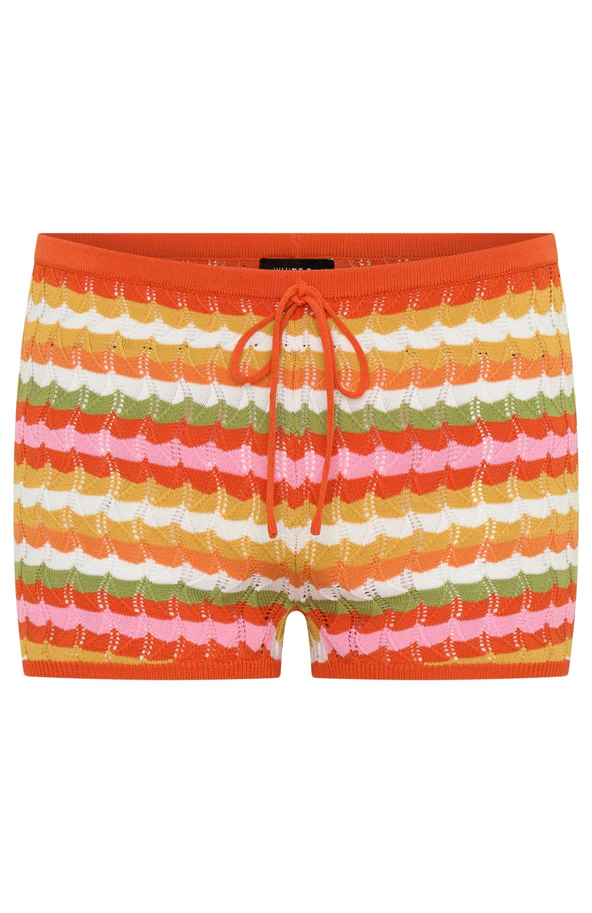 Past Curfew Knit Booty Shorts Sugar And Sweets - Image 6