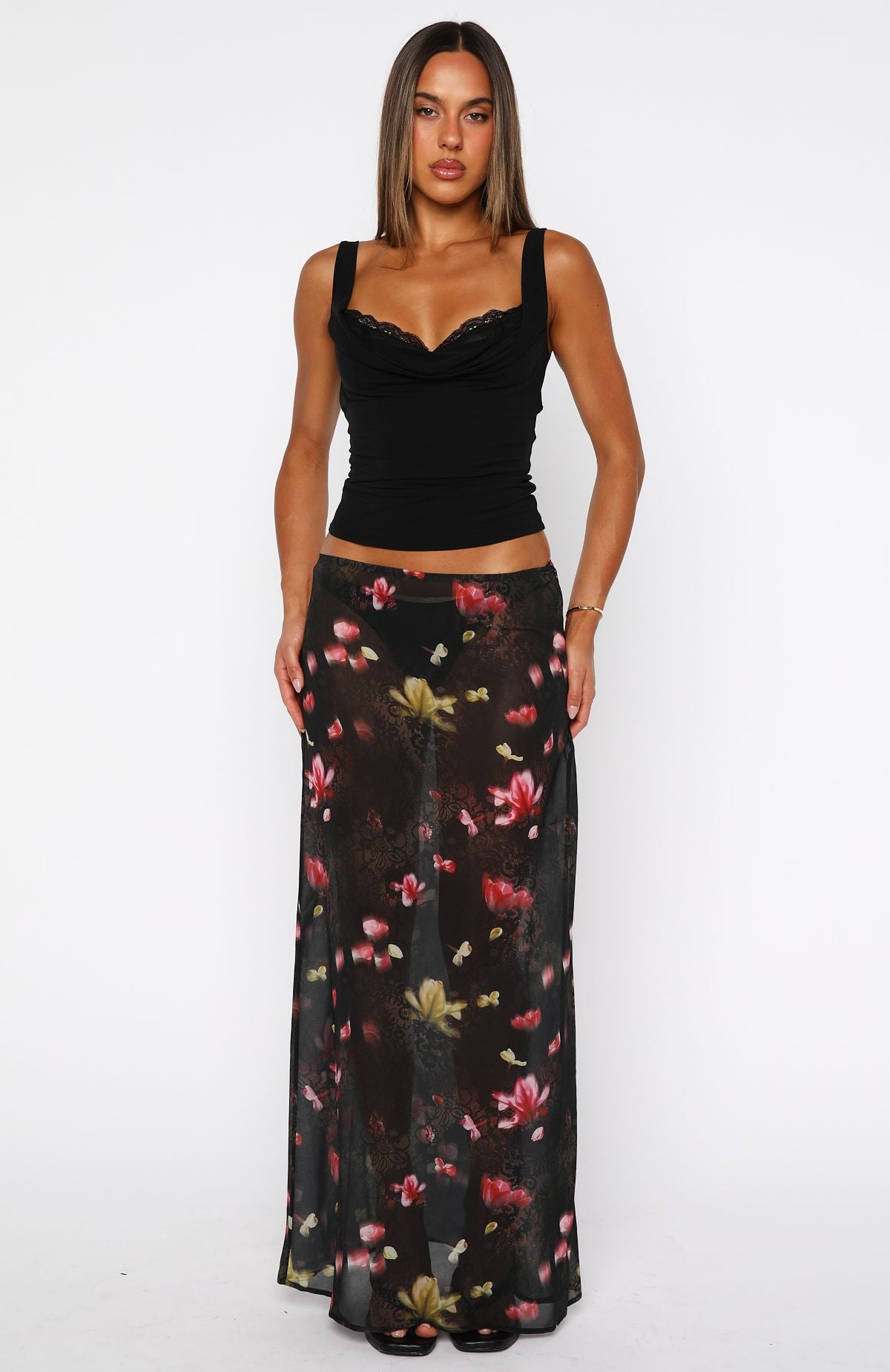 Sunday Strolls Maxi Skirt Lace And Bloom - Image 2