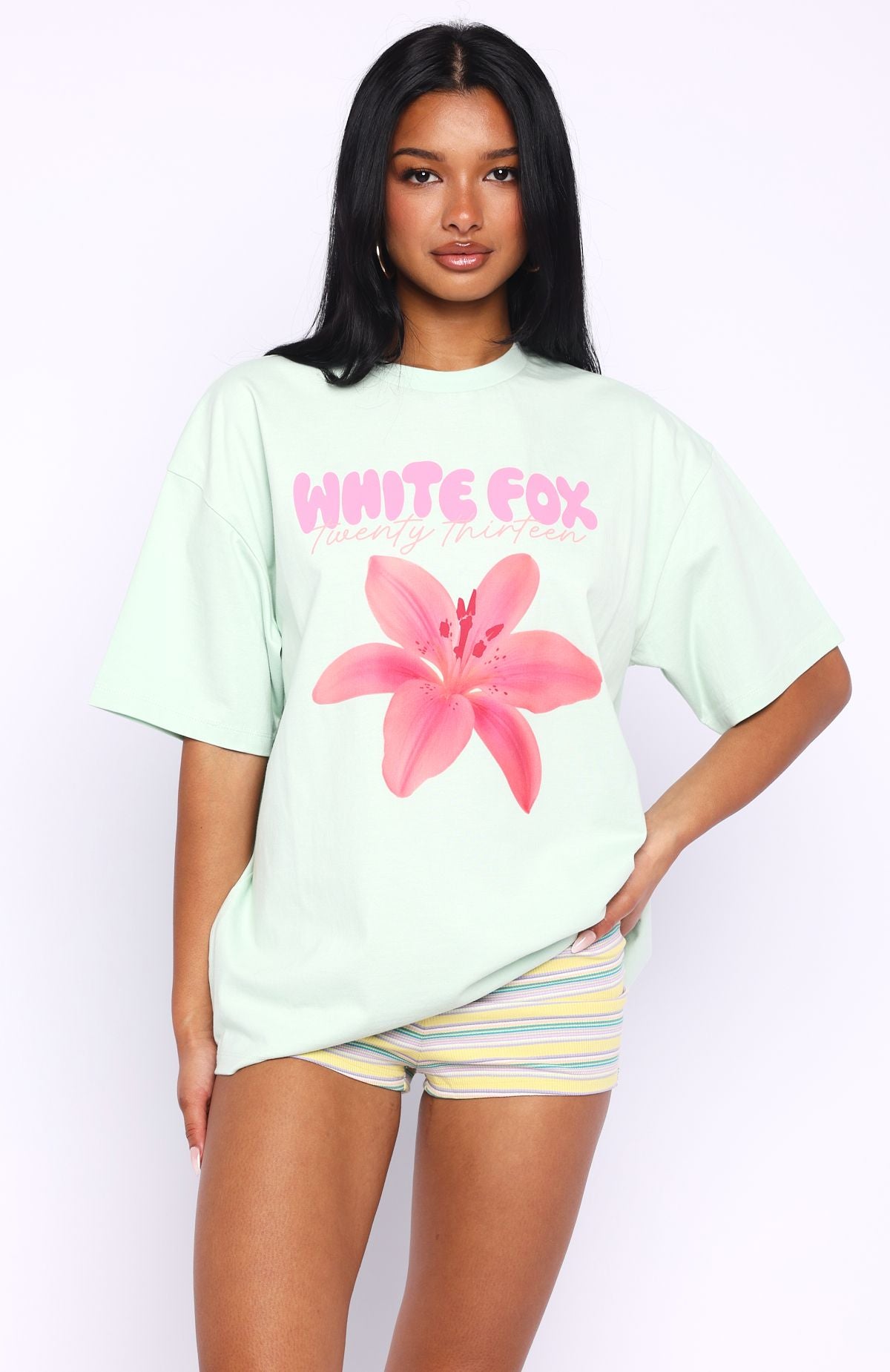 Got That Glow Oversized Tee Mint - Image 3