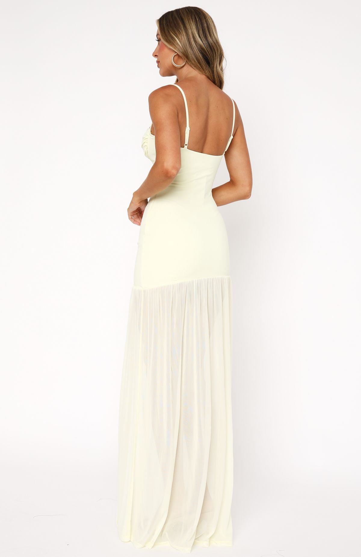 True Love Maxi Dress Lemon - Image 4