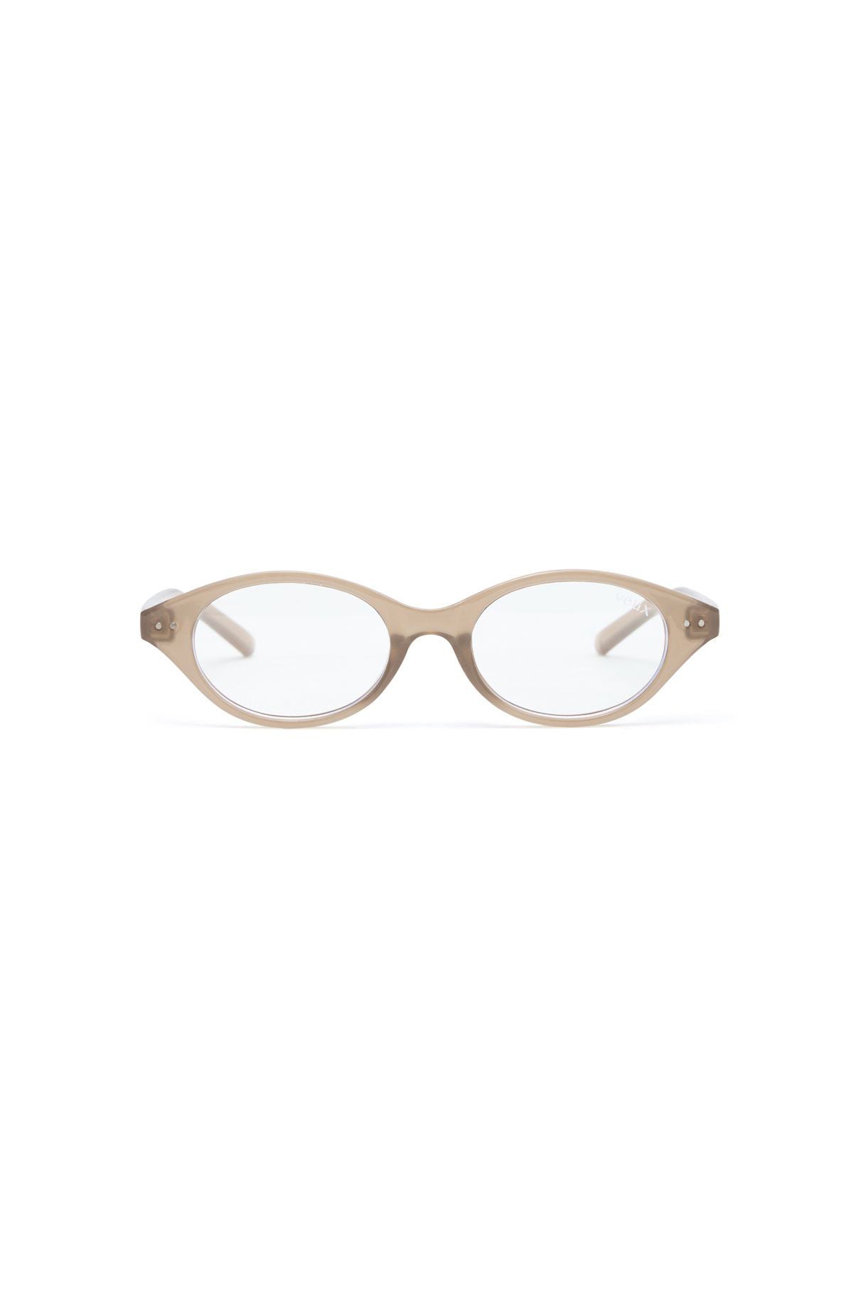 Rayne Blue Light Glasses Biscuit - Image 3