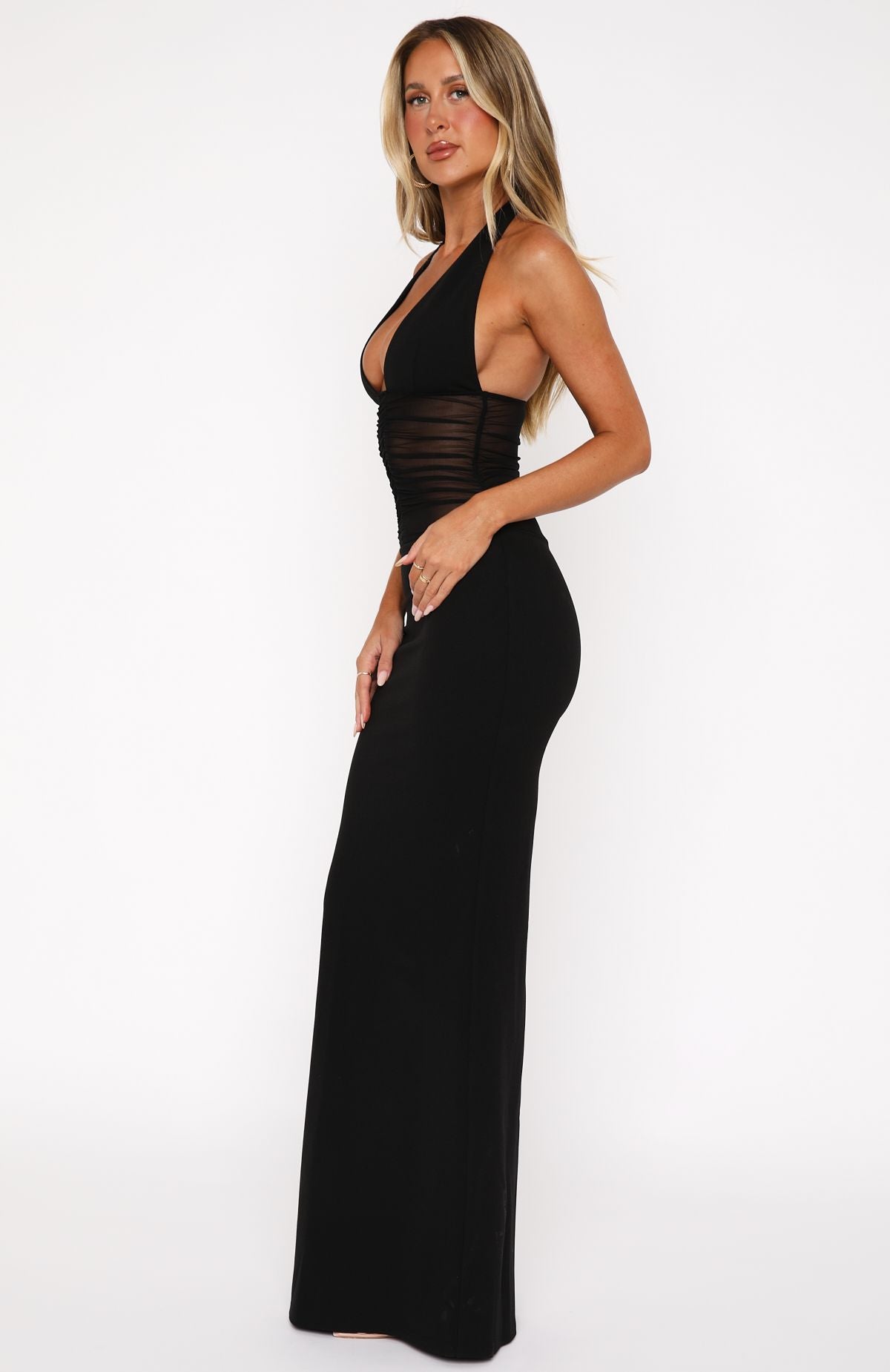 All My Love Maxi Dress Black - Image 3