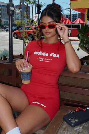 Era 8 Baby Tee Salsa