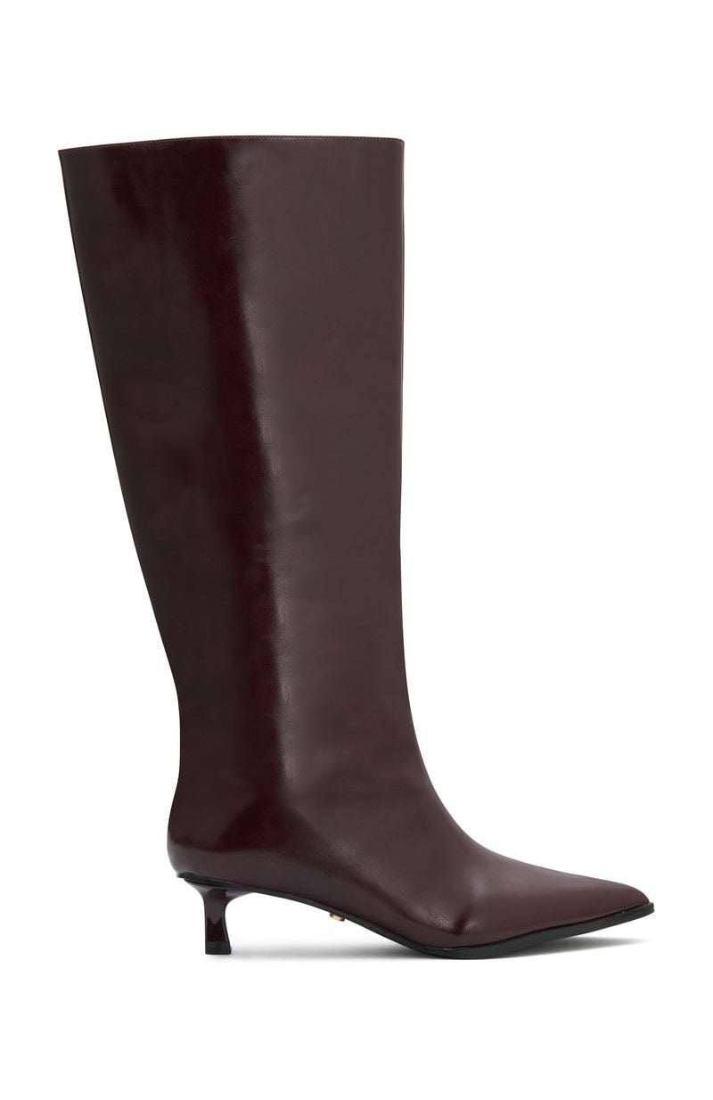 Juliette Knee High Boots Cherry Cola Crinkle - Image 2