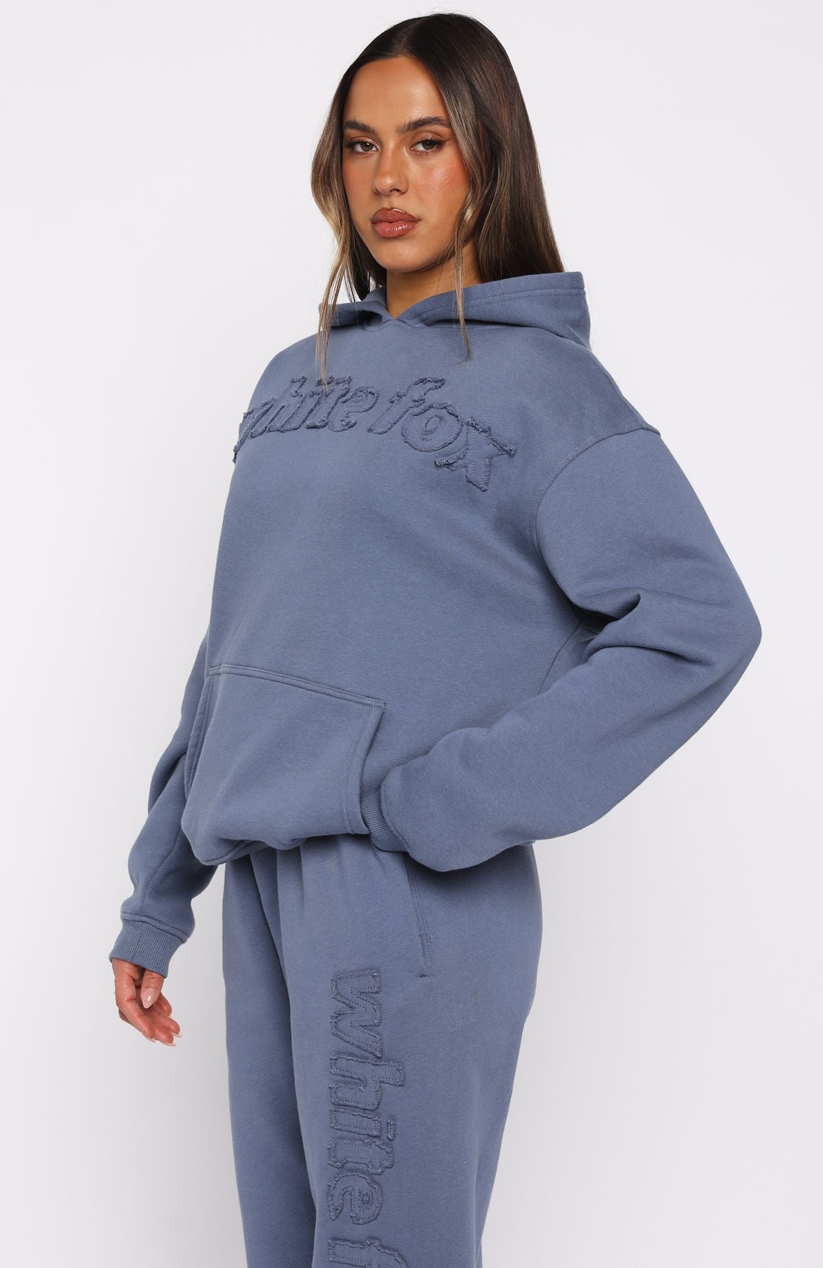 From The Archives Lexi Oversized Hoodie Ocean - Image 3