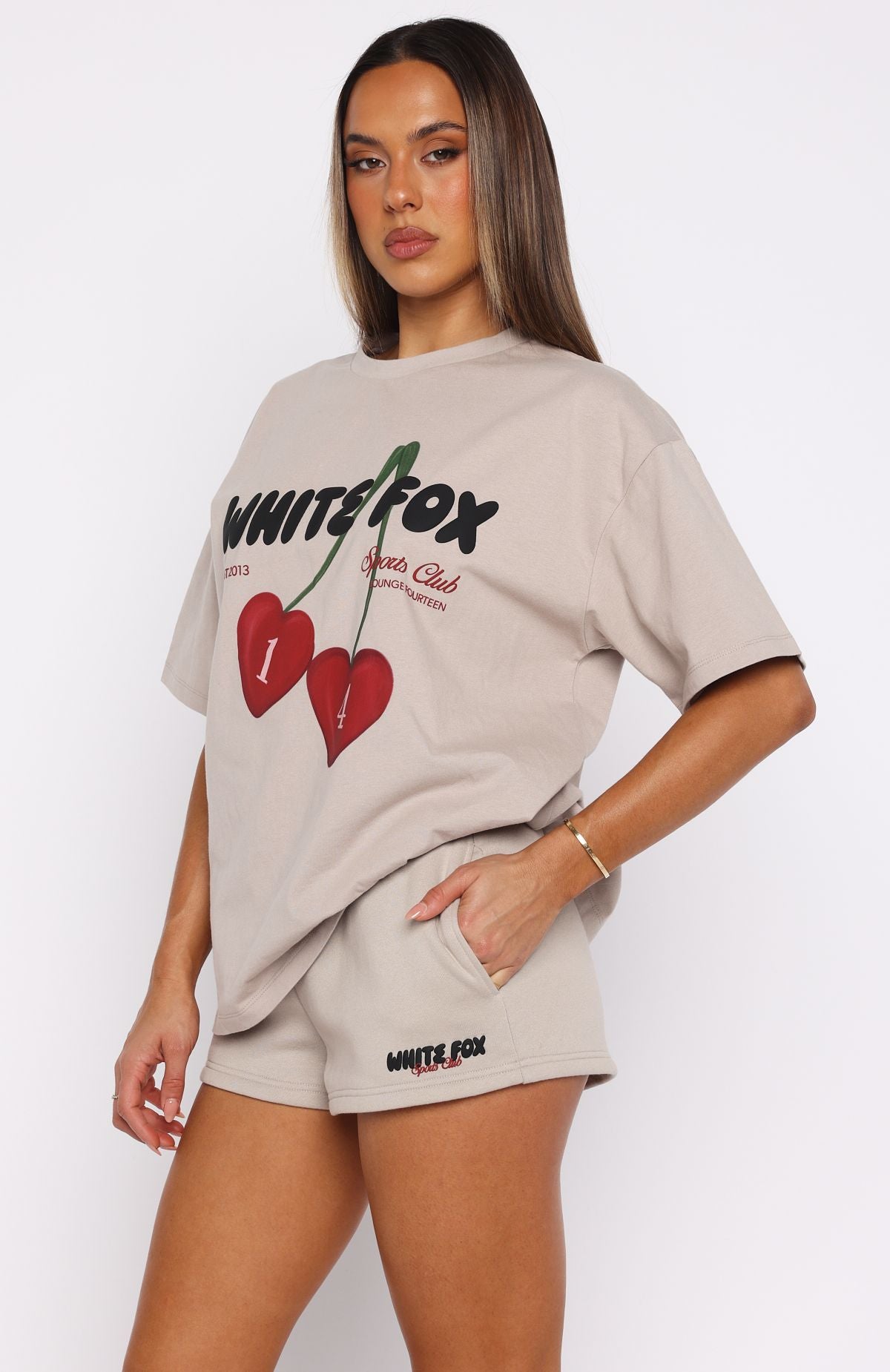 Club 14 Trinity Lounge Shorts Moon - Image 3