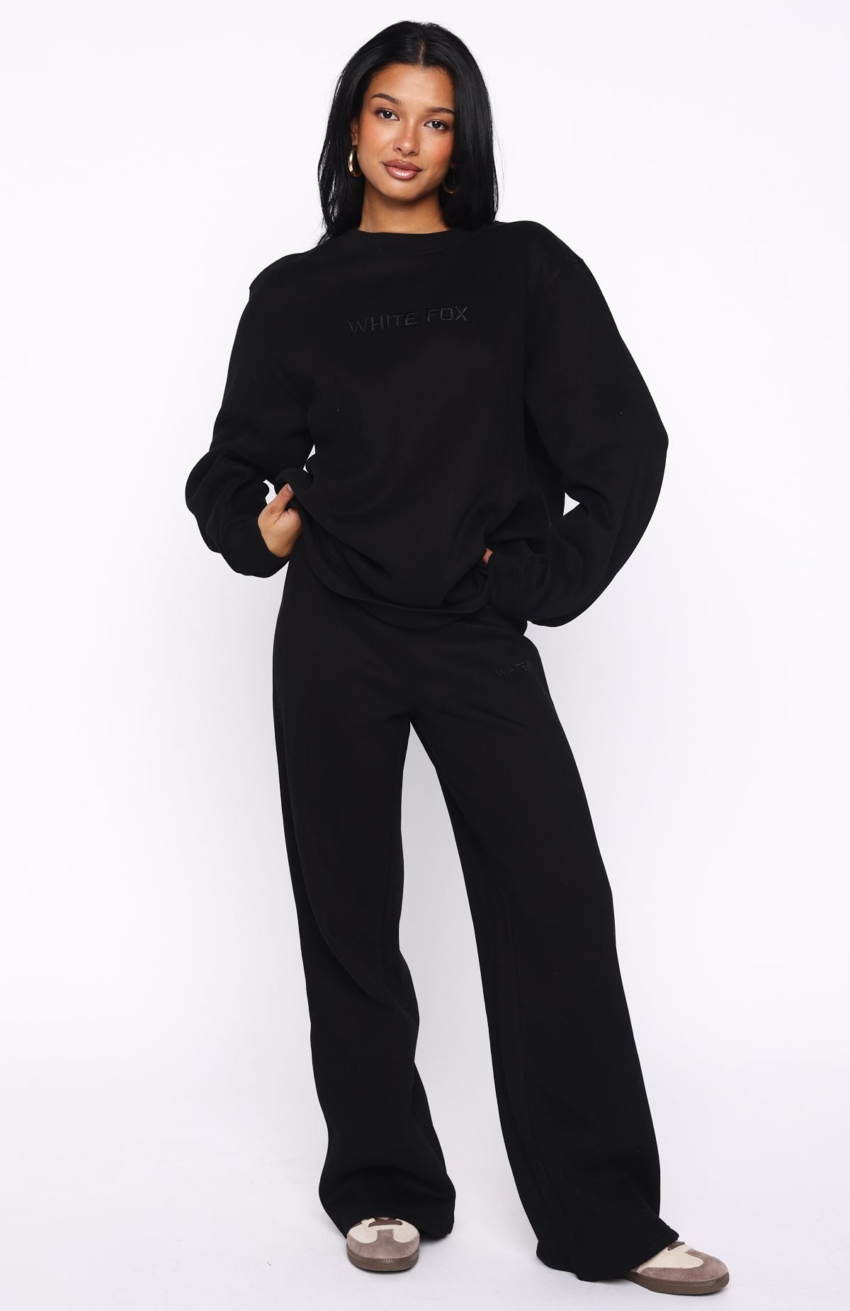 Stay Lifted Oversized Sweater Black - Image 5