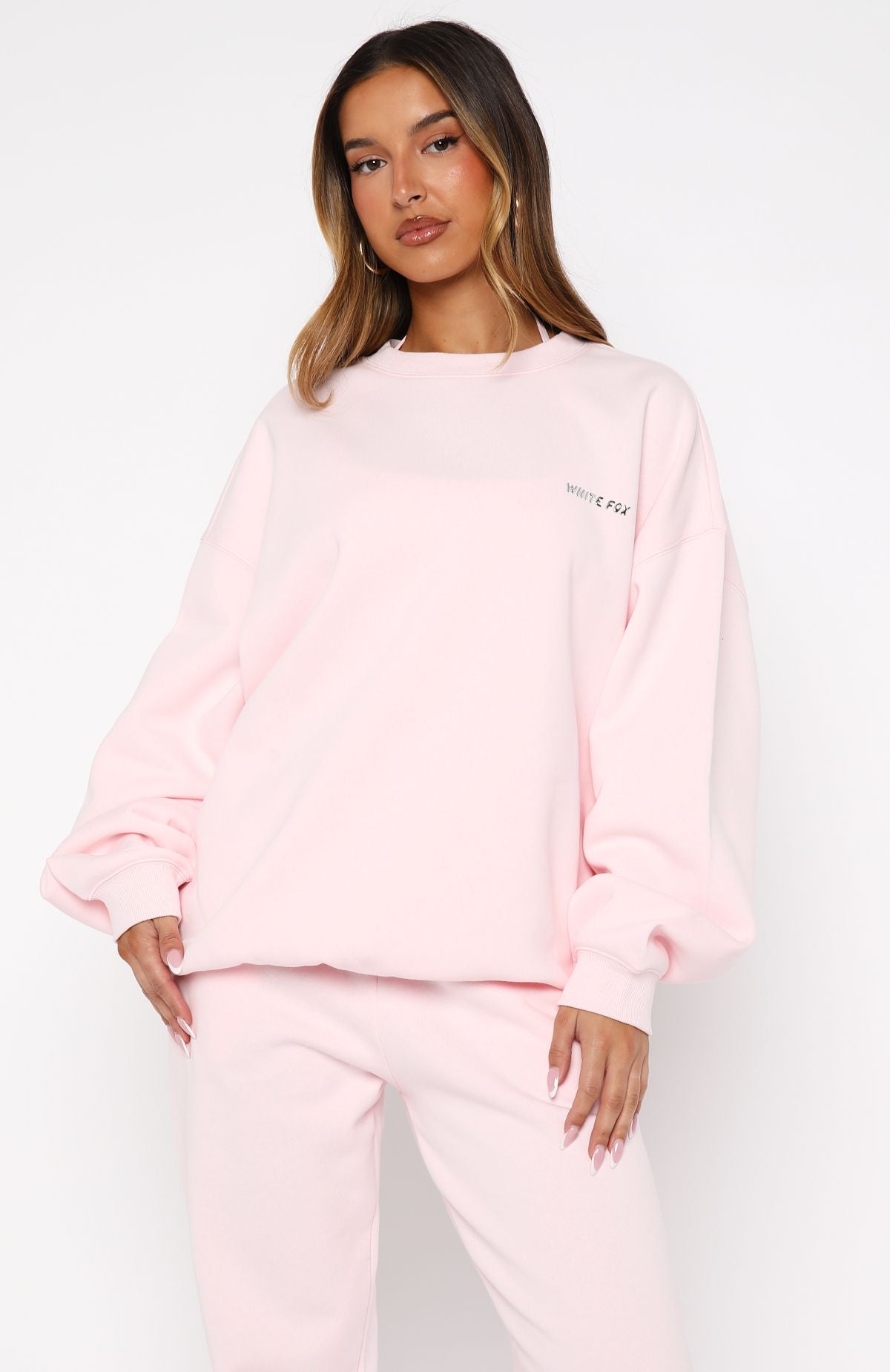 Test Drive Oversized Sweater Icy Pink - Image 2