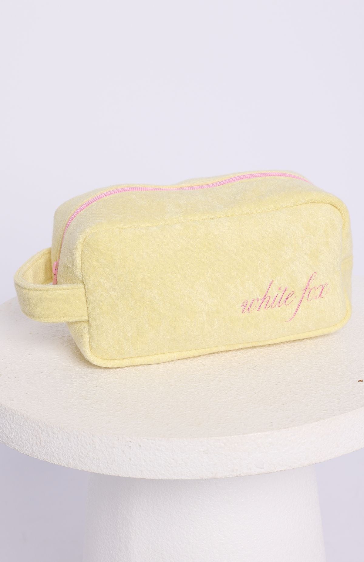Lillian Cosmetic Bag Lemon - Image 4