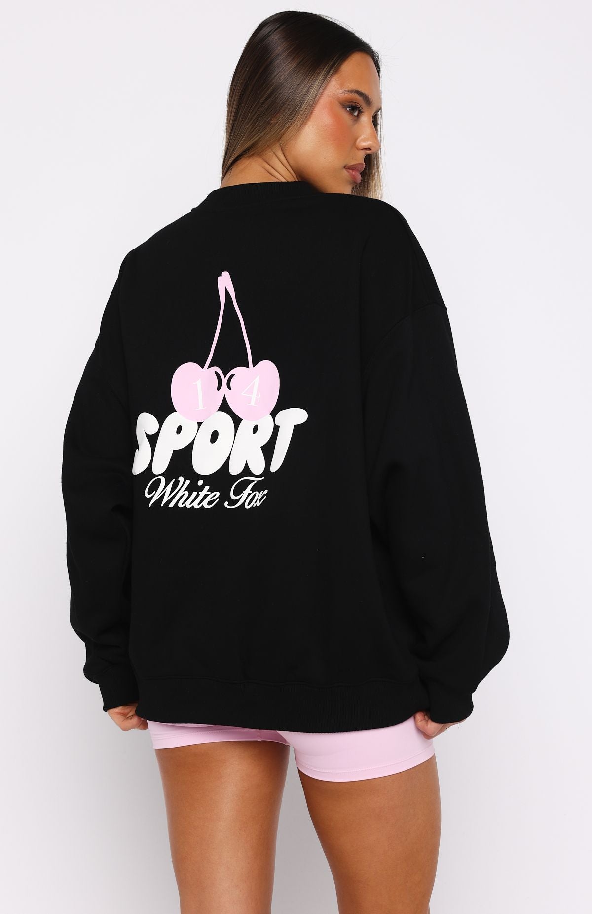 Club 14 Peyton Oversized Sweater Black - Image 4