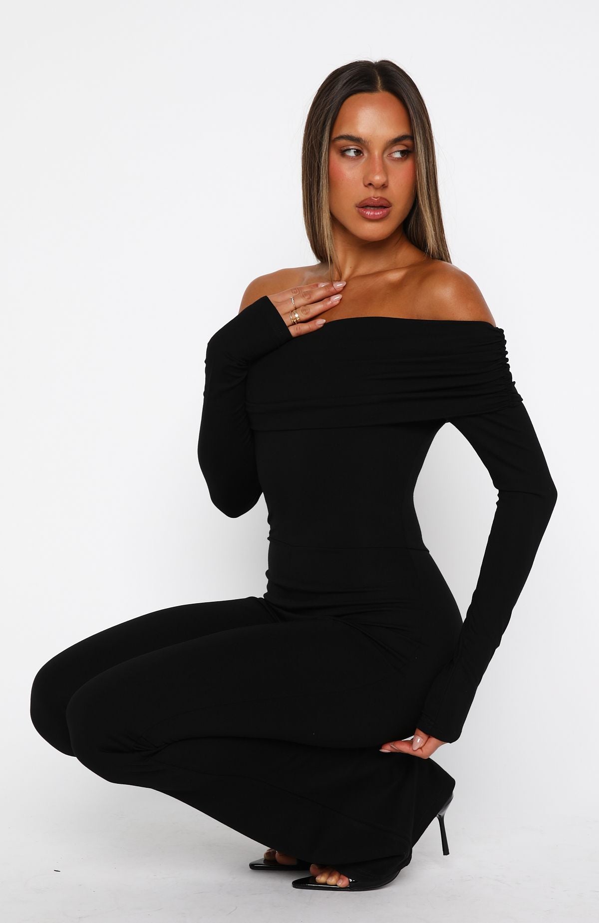 For The Girls Long Sleeve Jumpsuit Black - Image 5