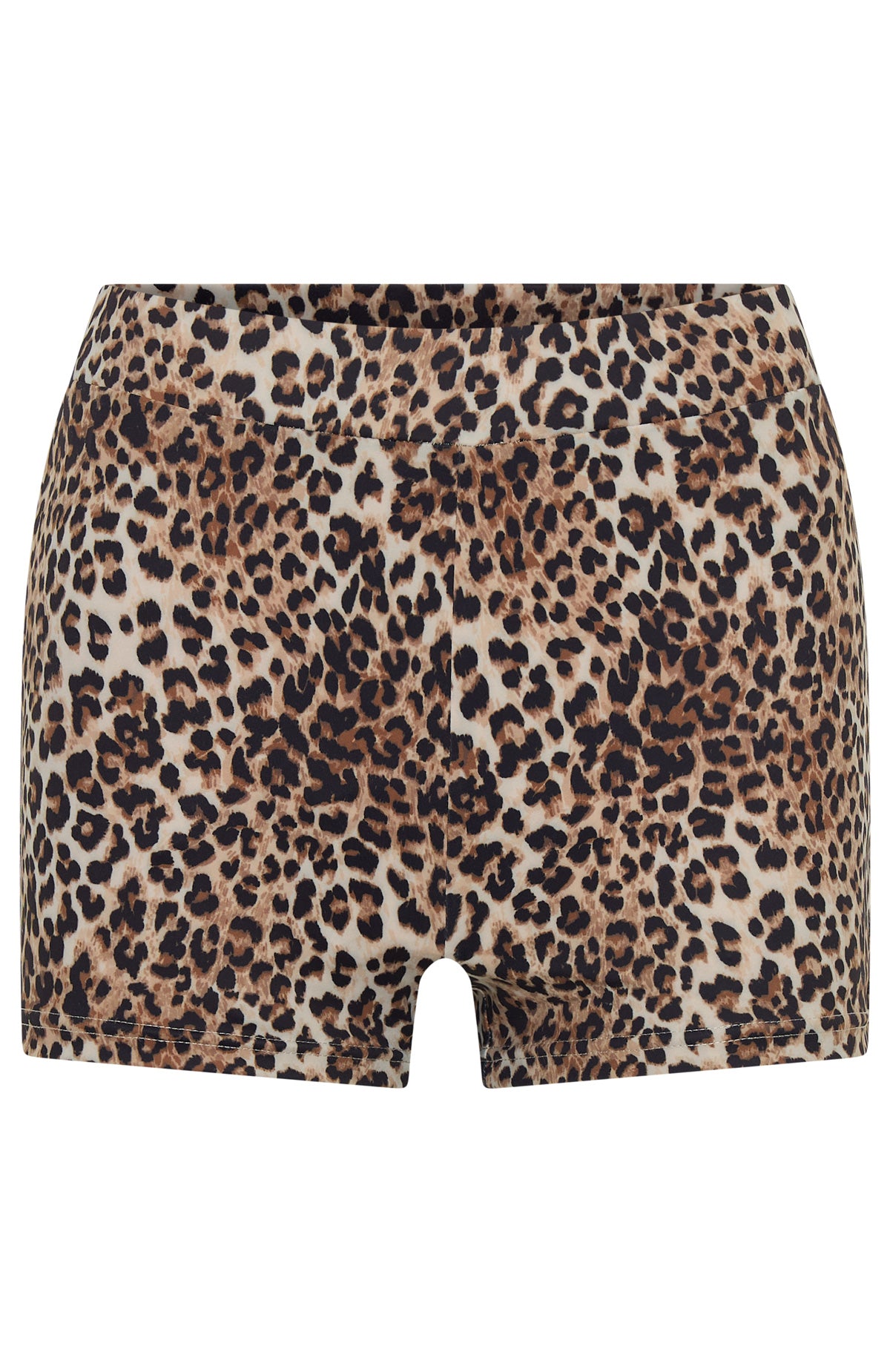 11th Street She's So Lucky Bike Shorts Leopard Splice - Image 6