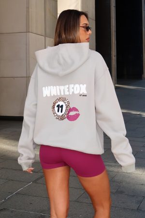 11th Street She's So Lucky Oversized Hoodie Moon Kiss