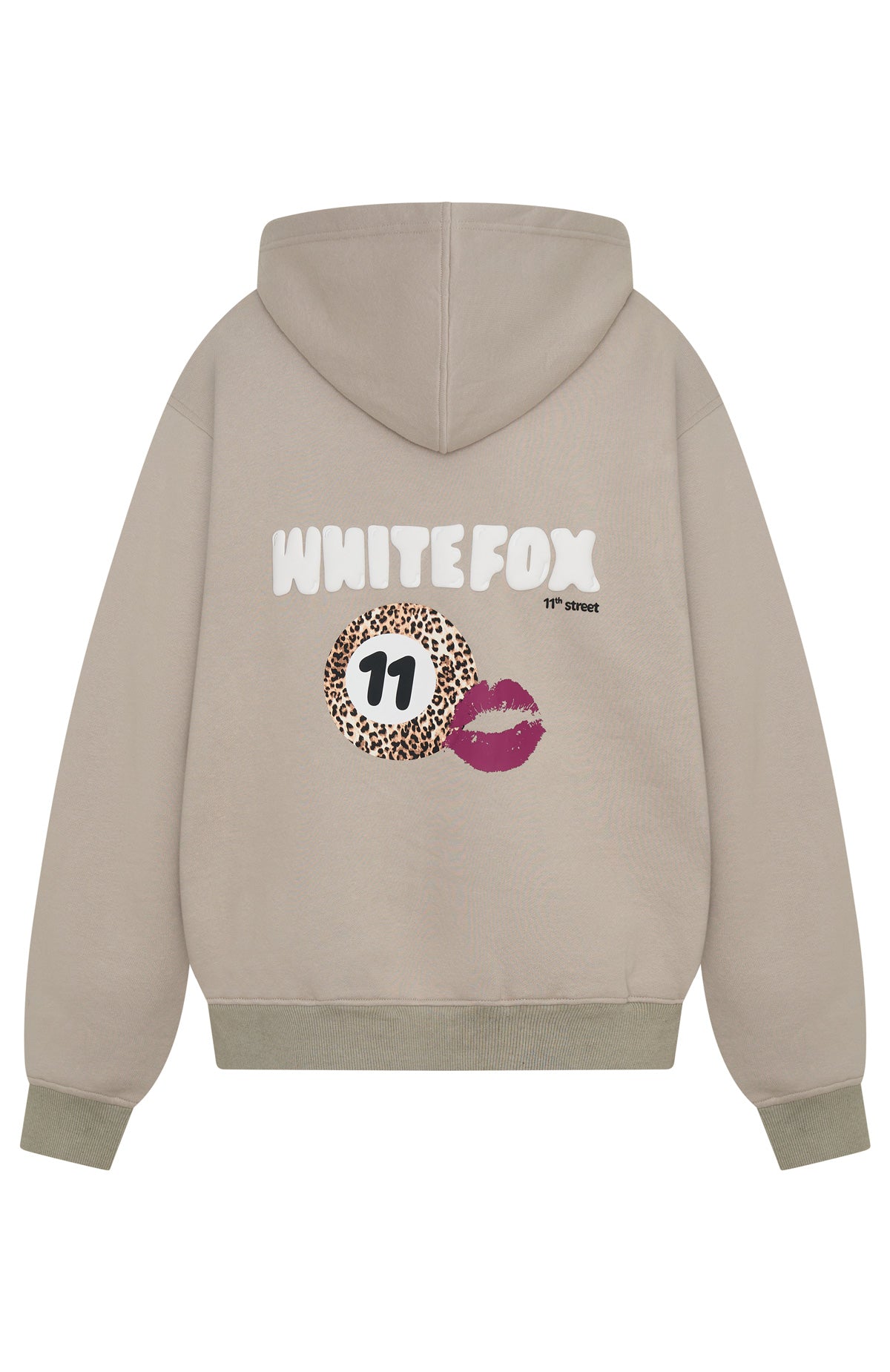 11th Street She's So Lucky Oversized Hoodie Moon Kiss - Image 5