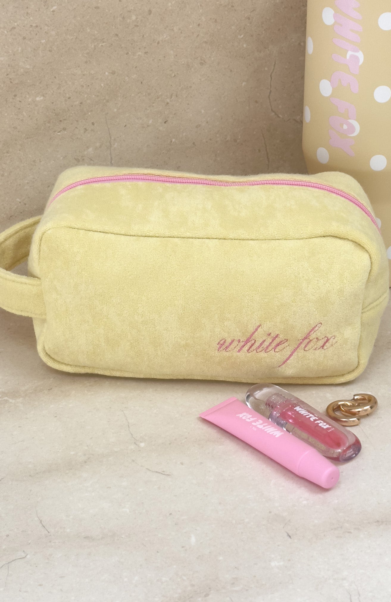 Lillian Cosmetic Bag Lemon - Image 5