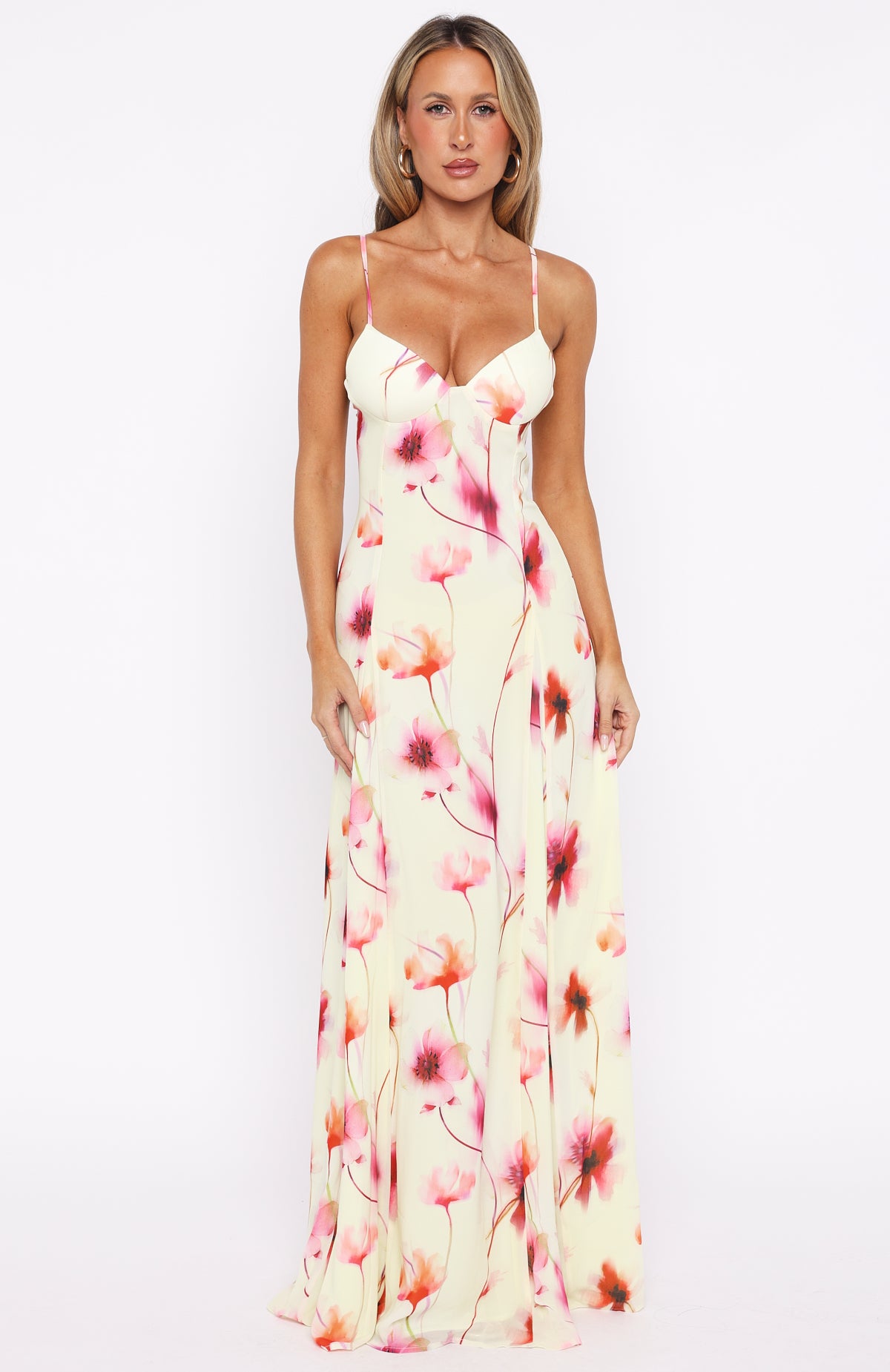 A Day In Nice Maxi Dress Butter Floral - Image 2