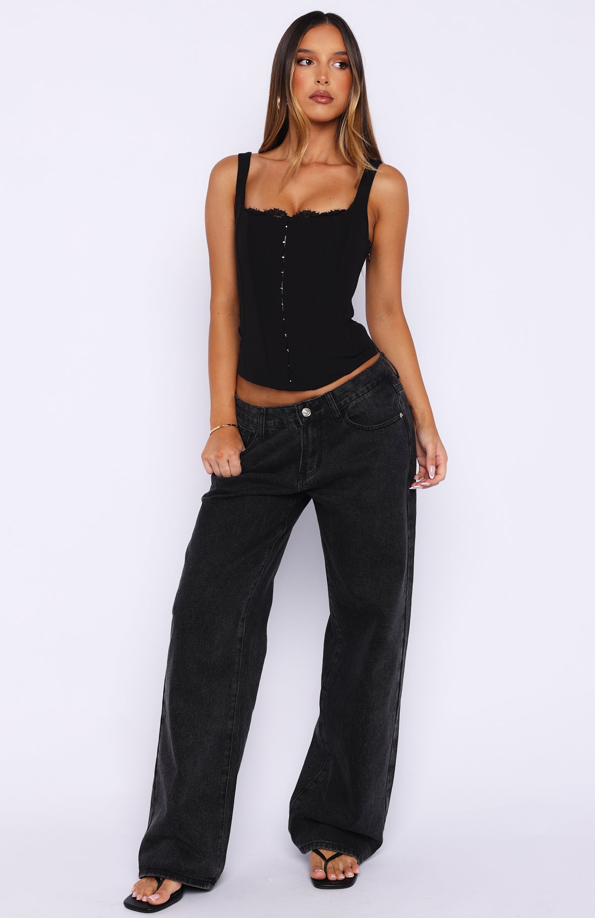 Adore Me Bustier Black - Image 6