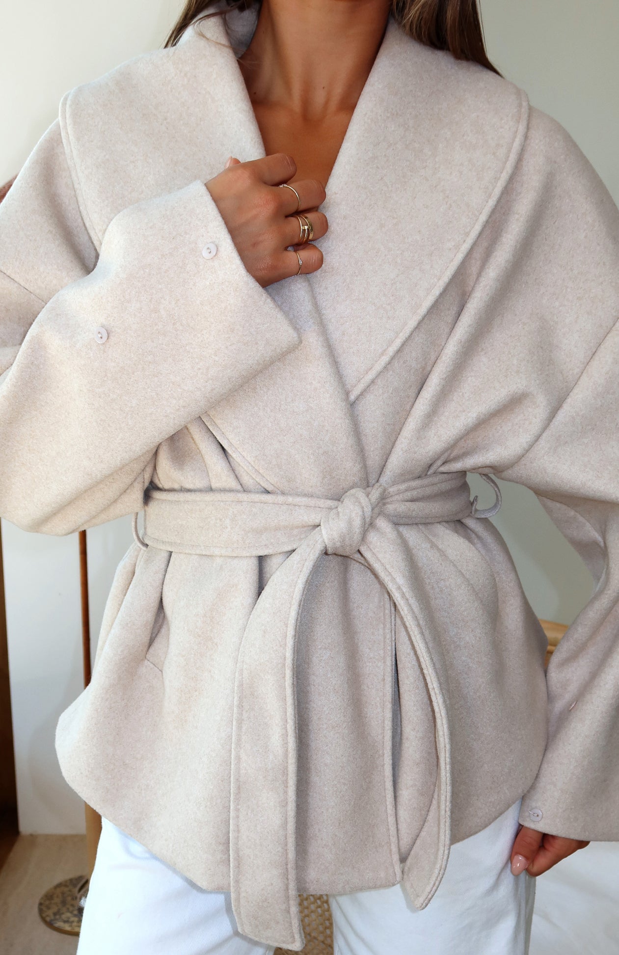 All My Friends Jacket Beige - Image 2