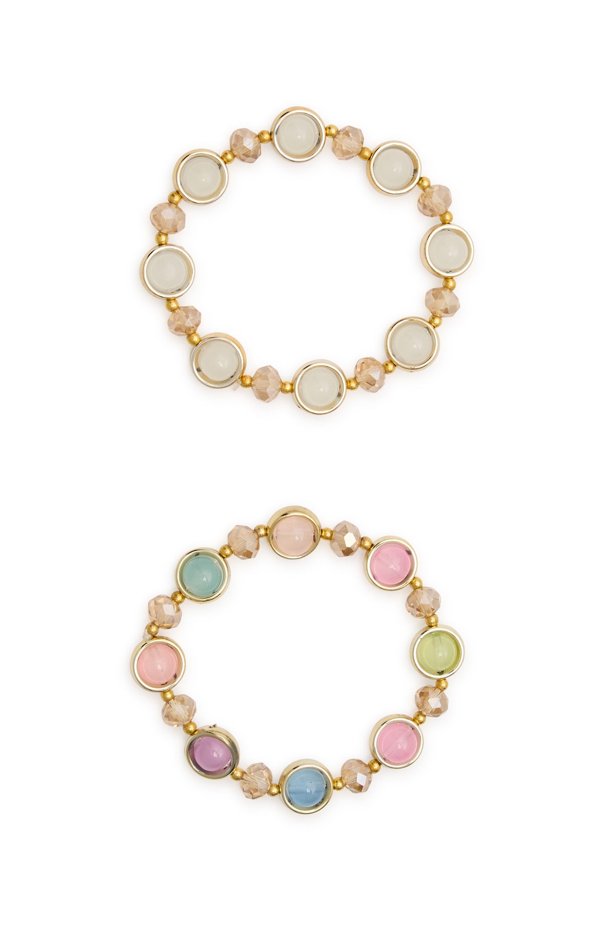 Allison Bracelet Set Multi/Gold - Image 2