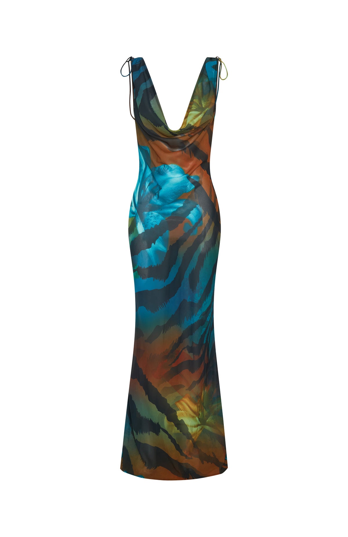 Amore Maxi Dress Teal Mirage - Image 7