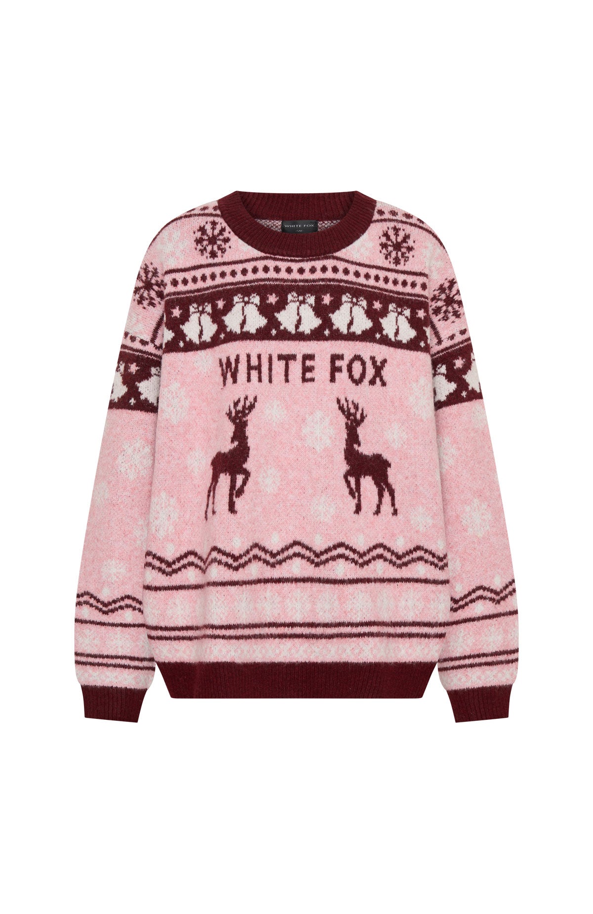 Arctic Fire Knit Sweater Crimson Twist - Image 7